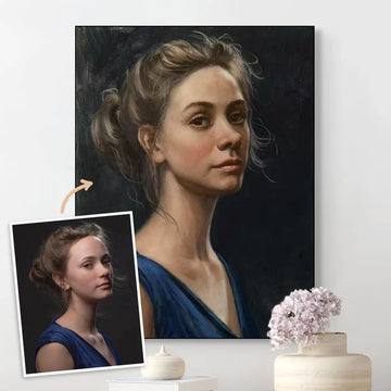Custom Oil Painting Portraits from Your Photos - People/Pets #1