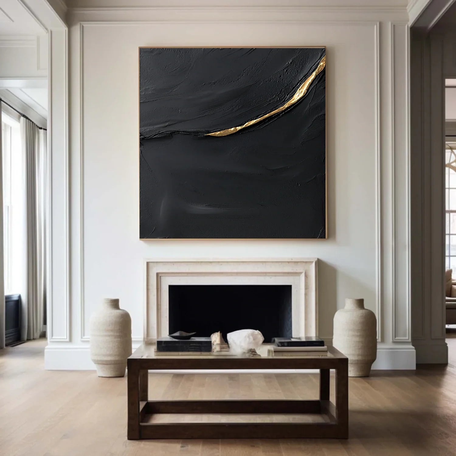 Minimalist Textured Canvas Art #MM339