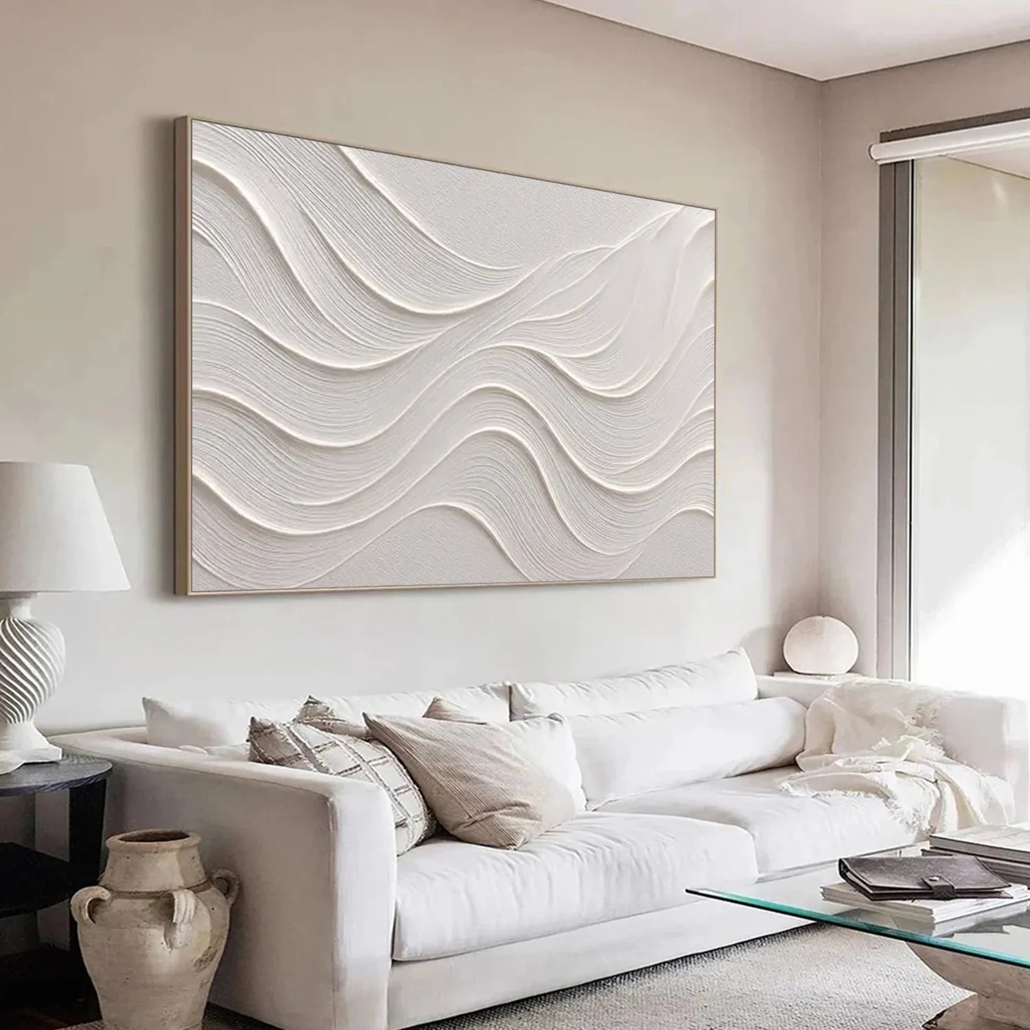 Minimalist Textured Canvas Art #MM340