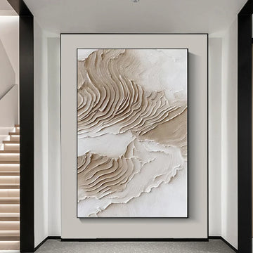 Minimalist Textured Canvas Art #MM295