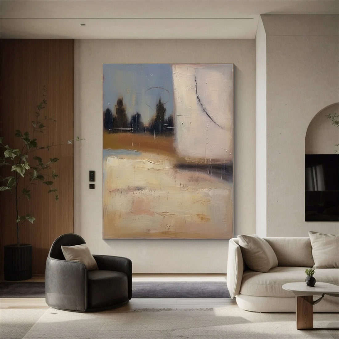 Abstract Canvas Art #WS670