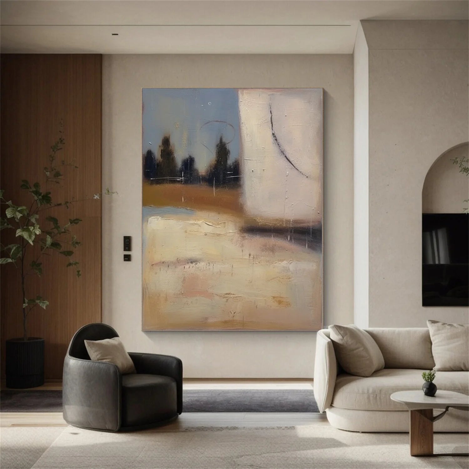 Abstract Canvas Art #WS670