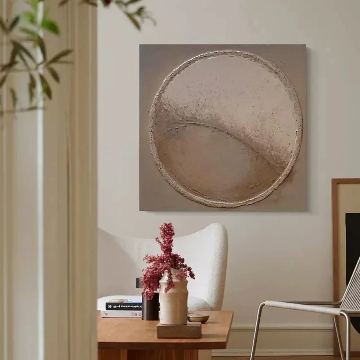 Minimalist Textured Canvas Art Set of 3 #MM310