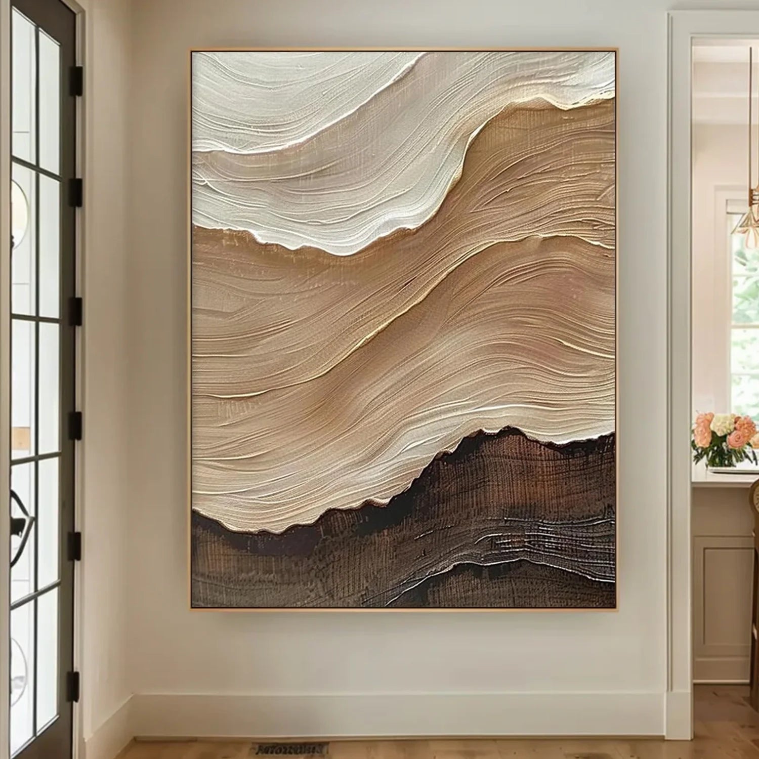 Minimalist Textured Canvas Art #MM294
