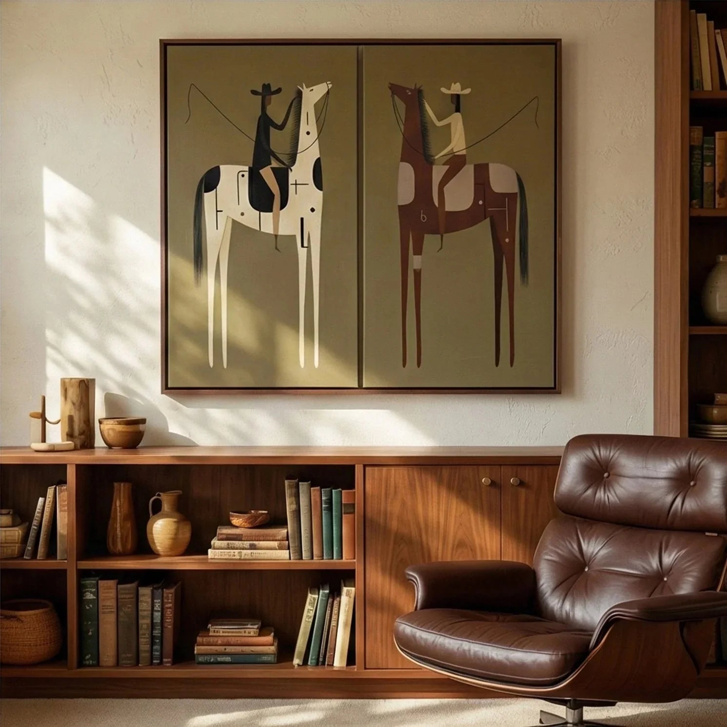 Vintage Americana Art Set of 2 #VA014