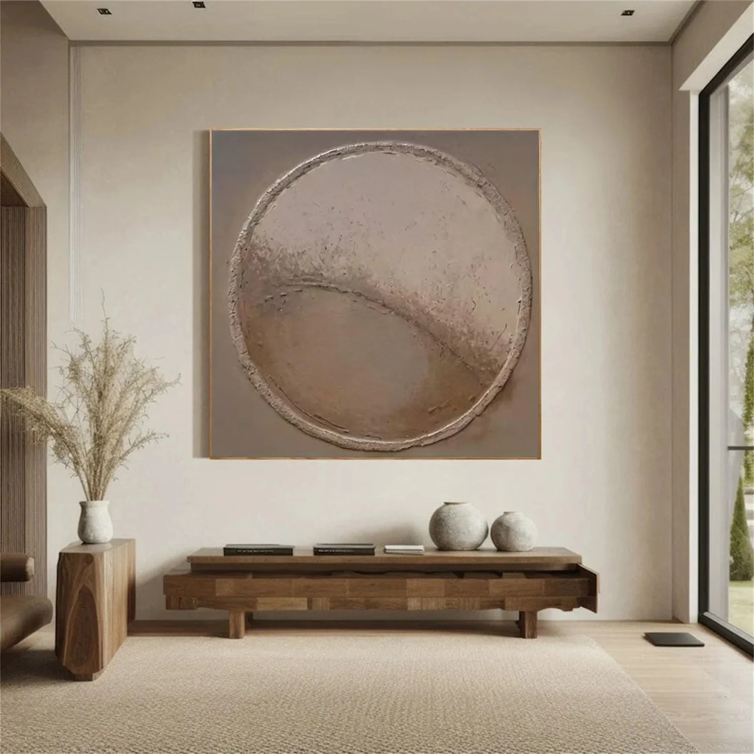 Minimalist Textured Canvas Art Set of 3 #MM310