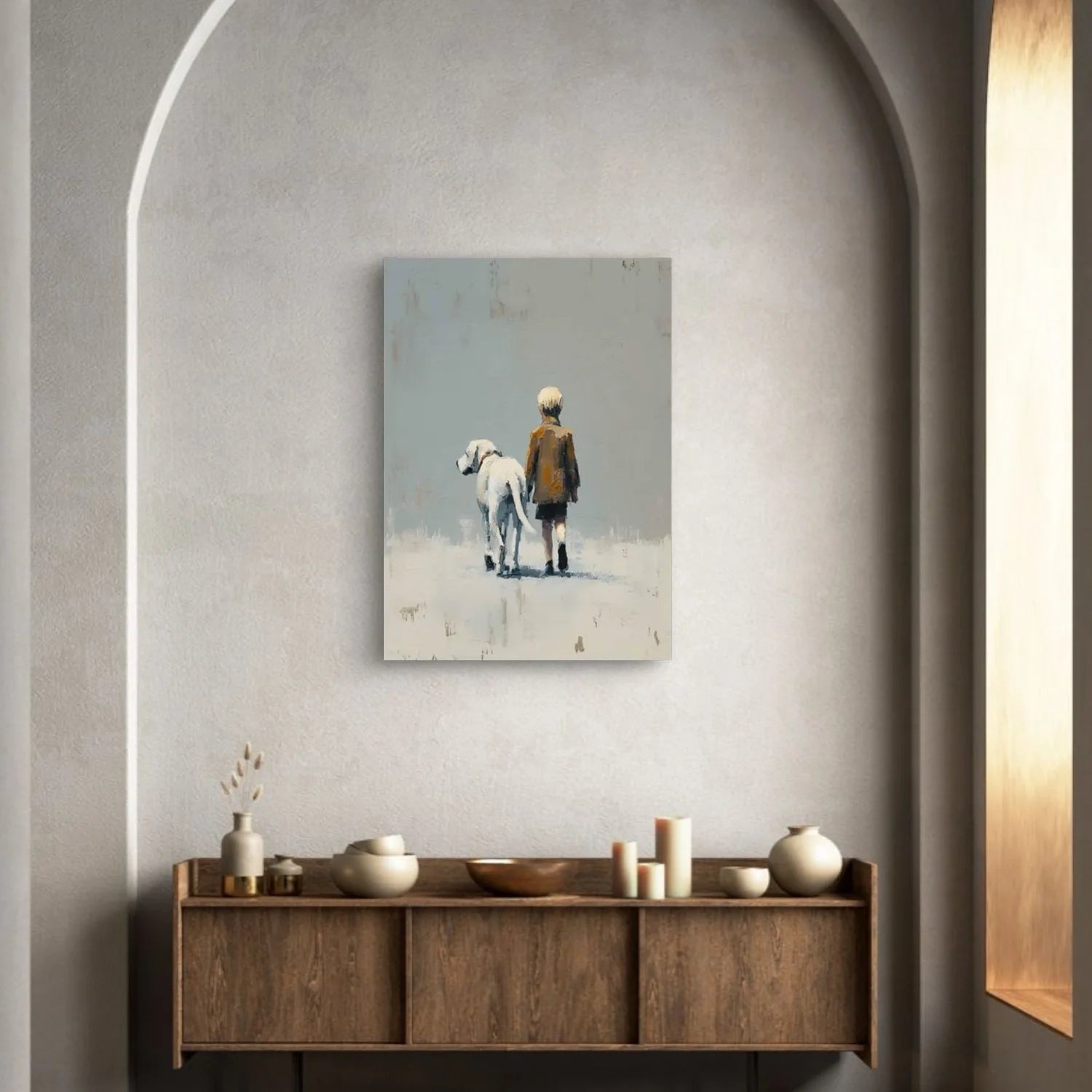 Abstract Portrait Wall Art #AP093
