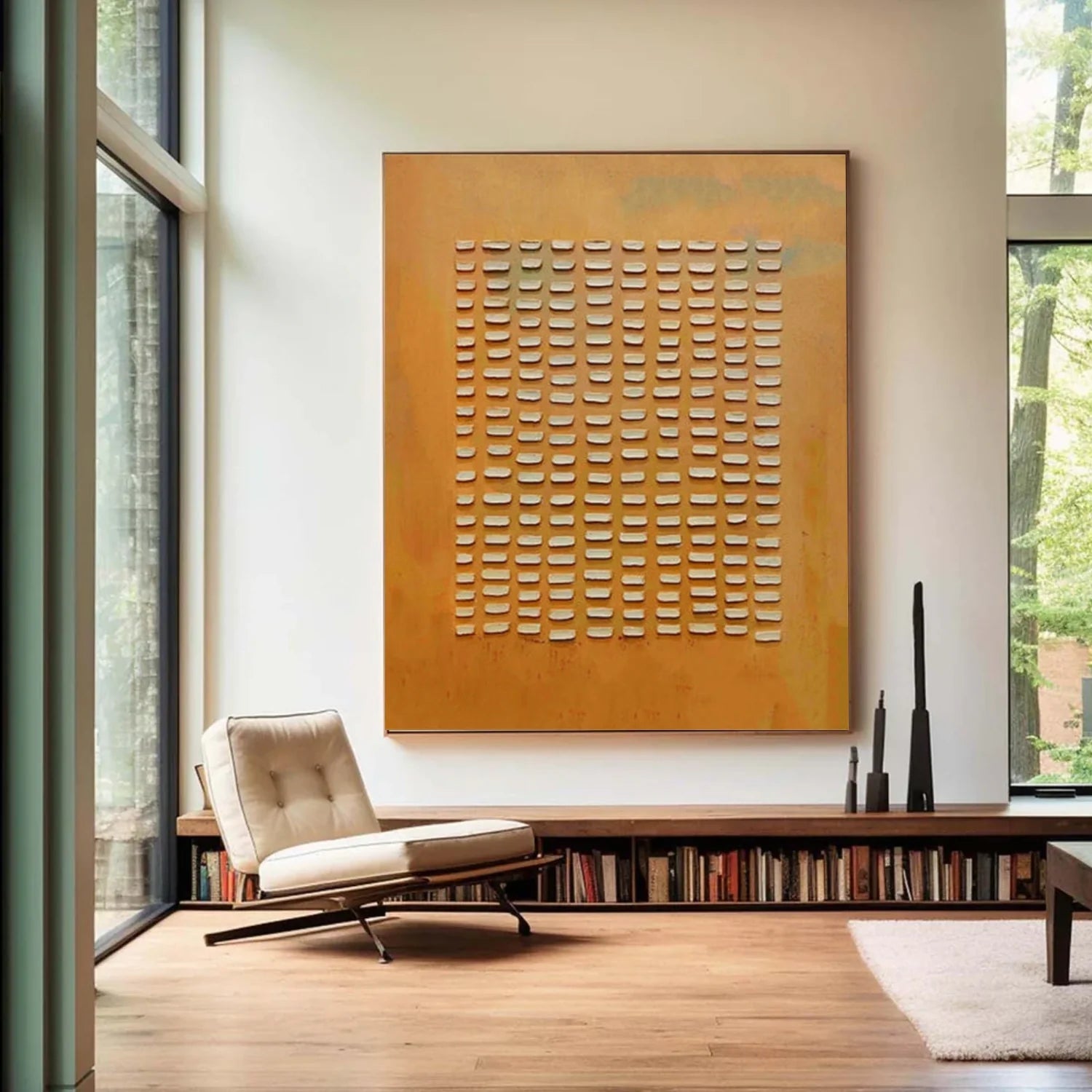 Wabi Sabi Textured Canvas Art #WS919