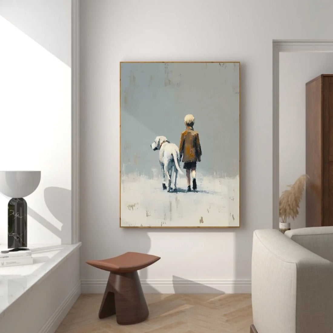 Abstract Portrait Wall Art #AP093