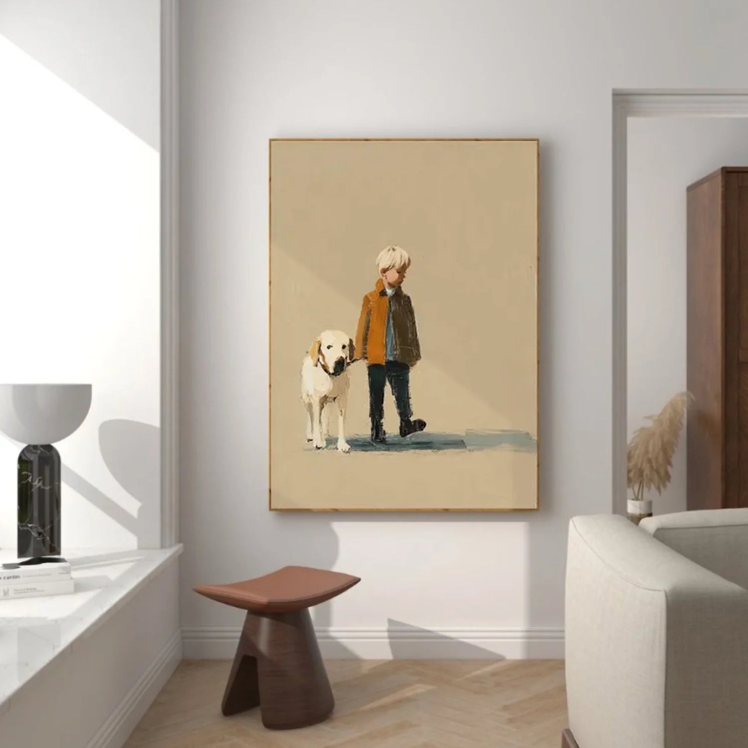 Abstract Portrait Wall Art #AP094