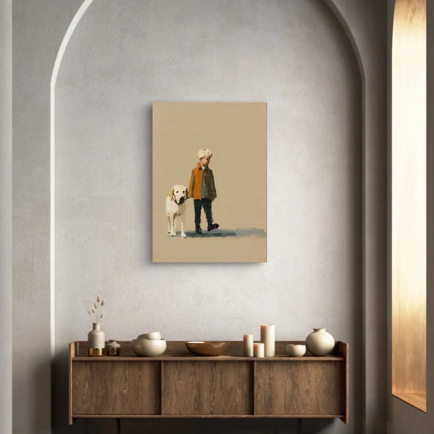 Abstract Portrait Wall Art #AP094