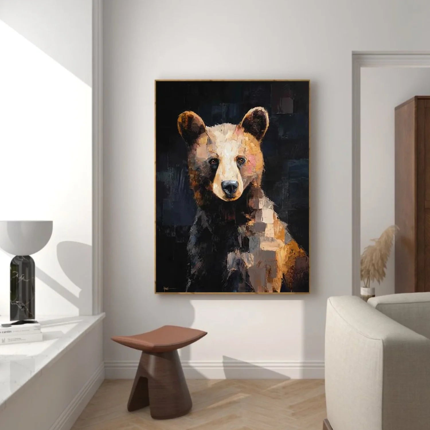 Abstract Animal Wall Art #AL163