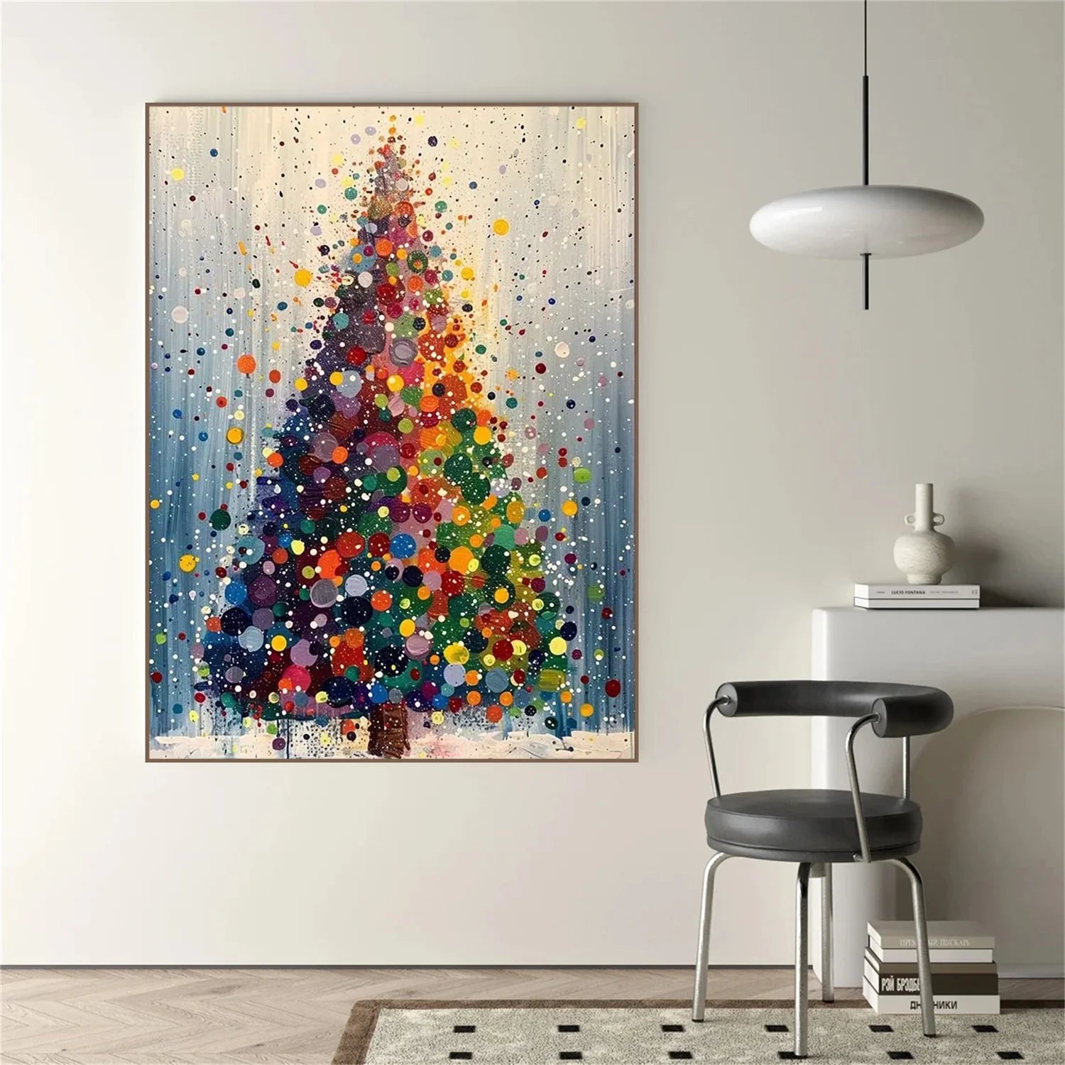 Flower & Tree Abstract Wall Art #ML191