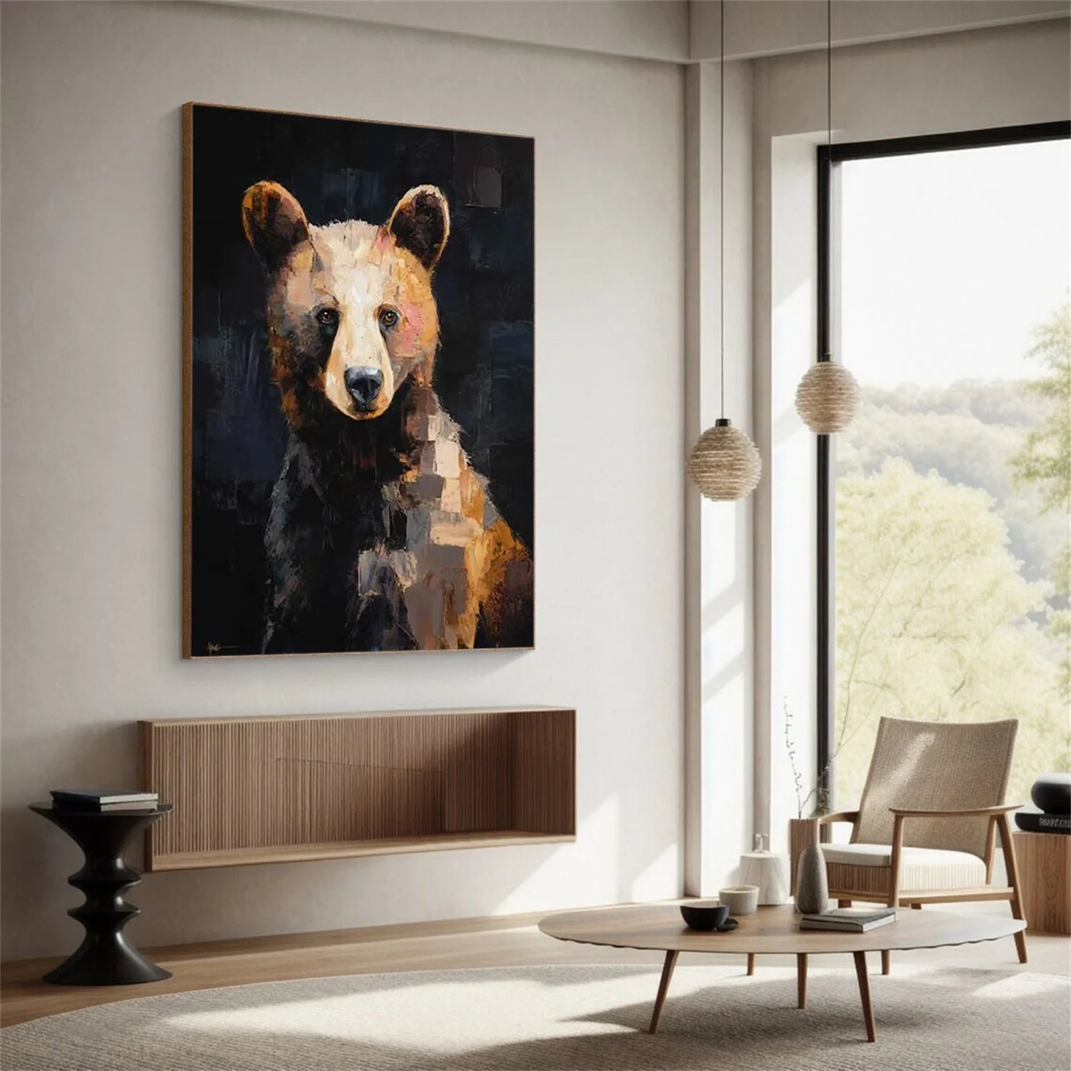 Abstract Animal Wall Art #AL163