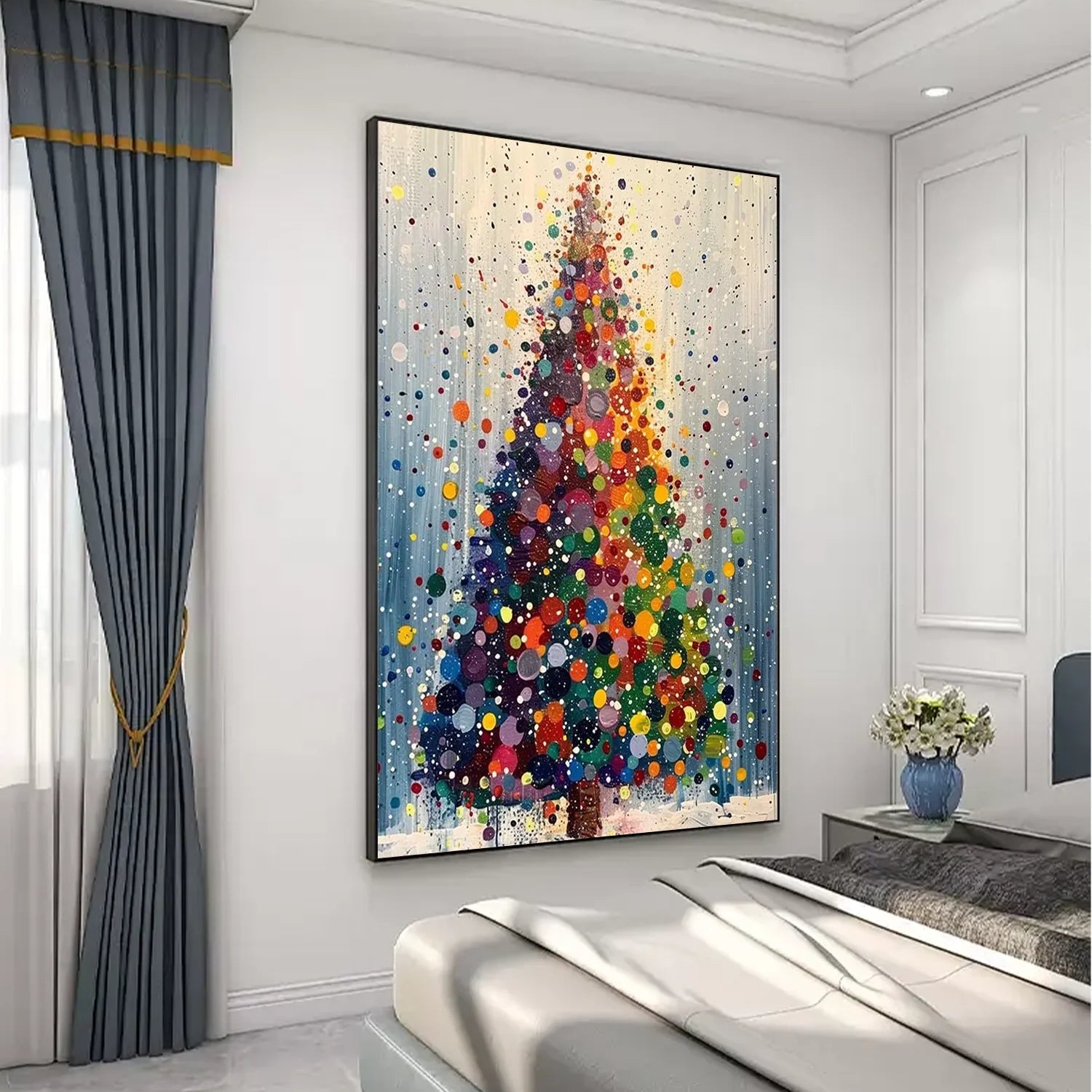 Flower & Tree Abstract Wall Art #ML191