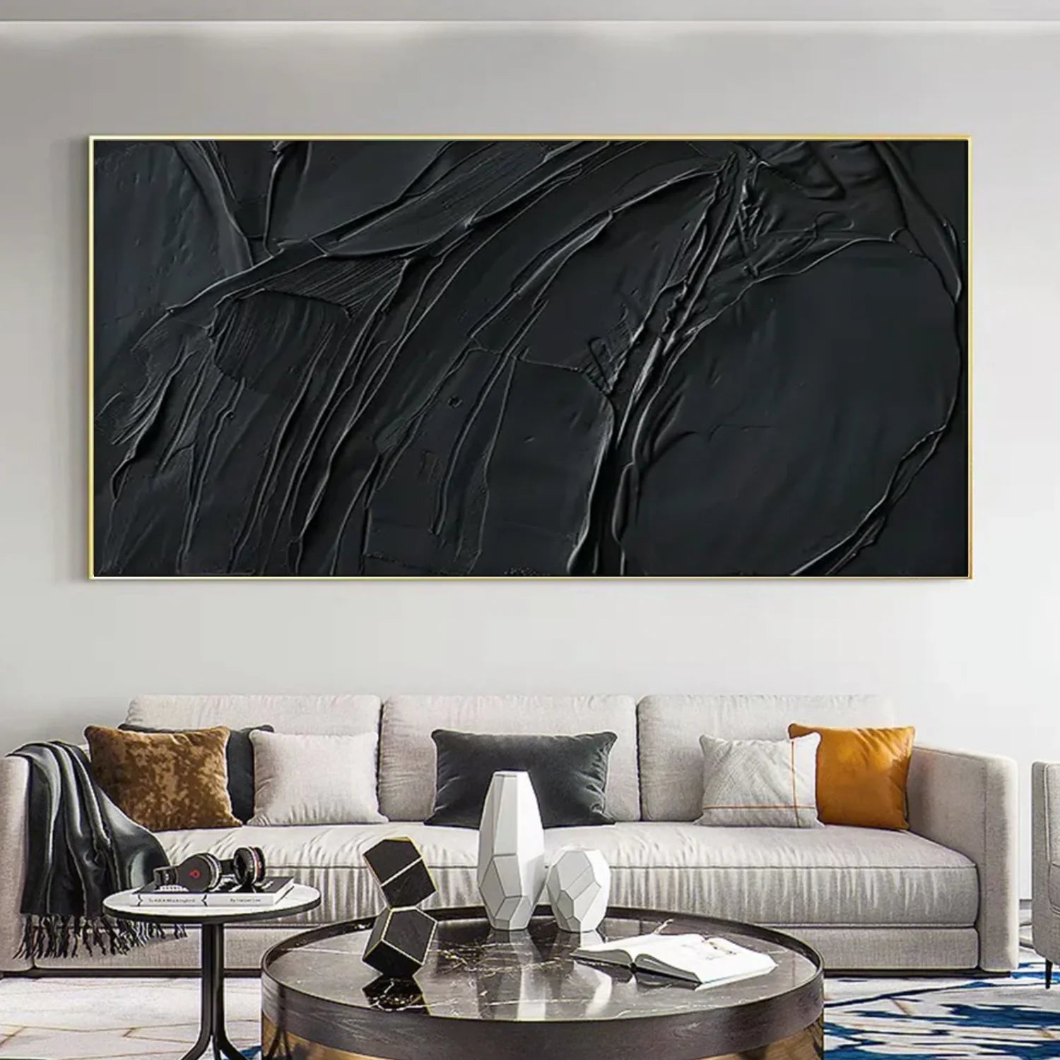 Minimalist Textured Canvas Art #MM328