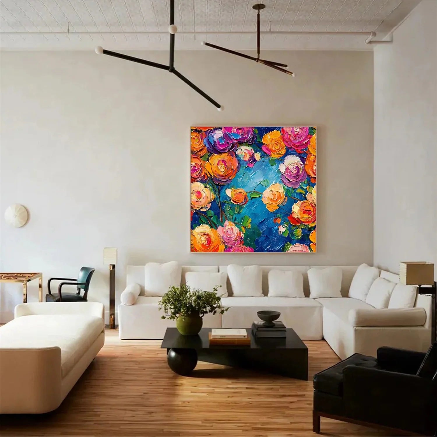 Flower & Tree Abstract Wall Art #ML194