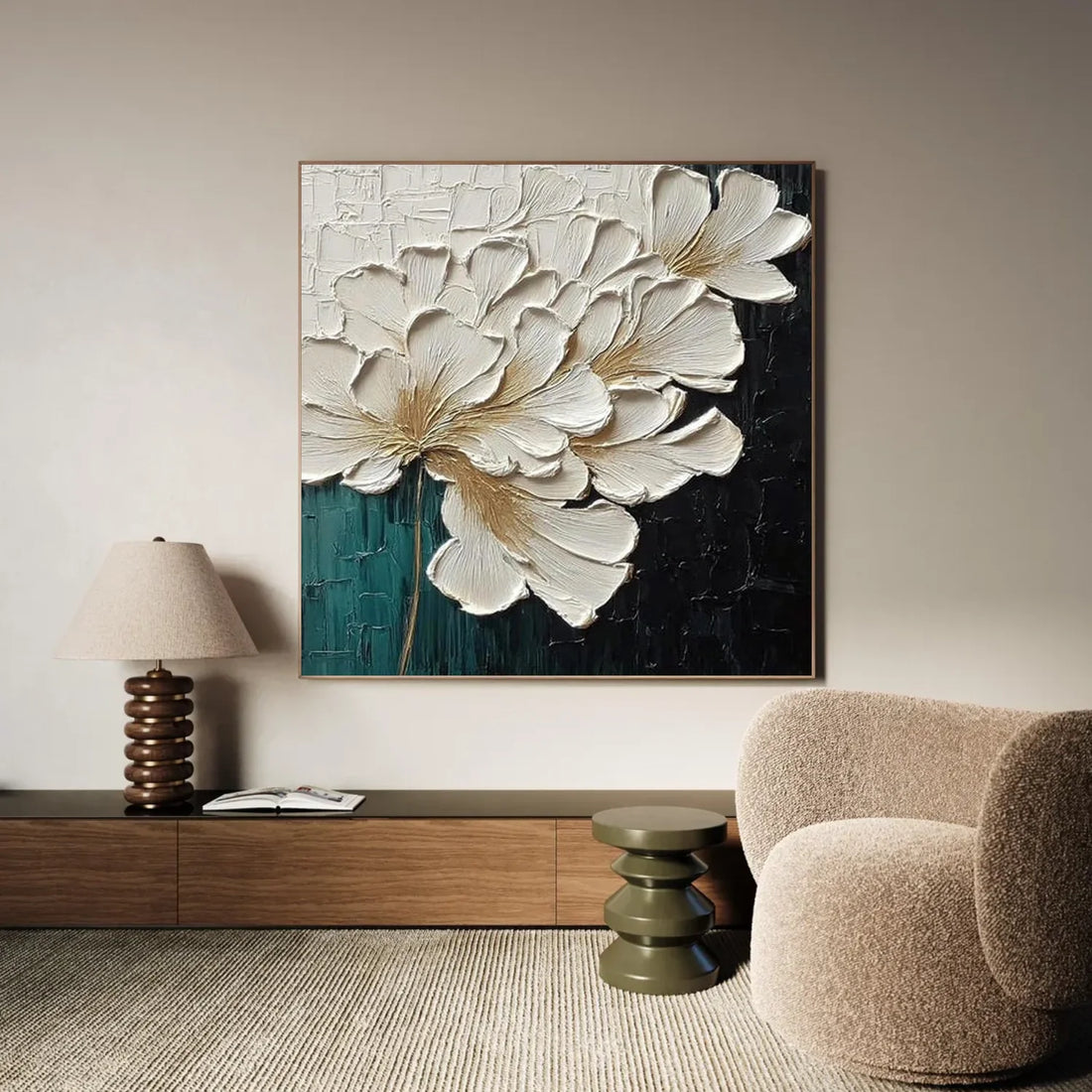 Flower & Tree Abstract Wall Art #ML253