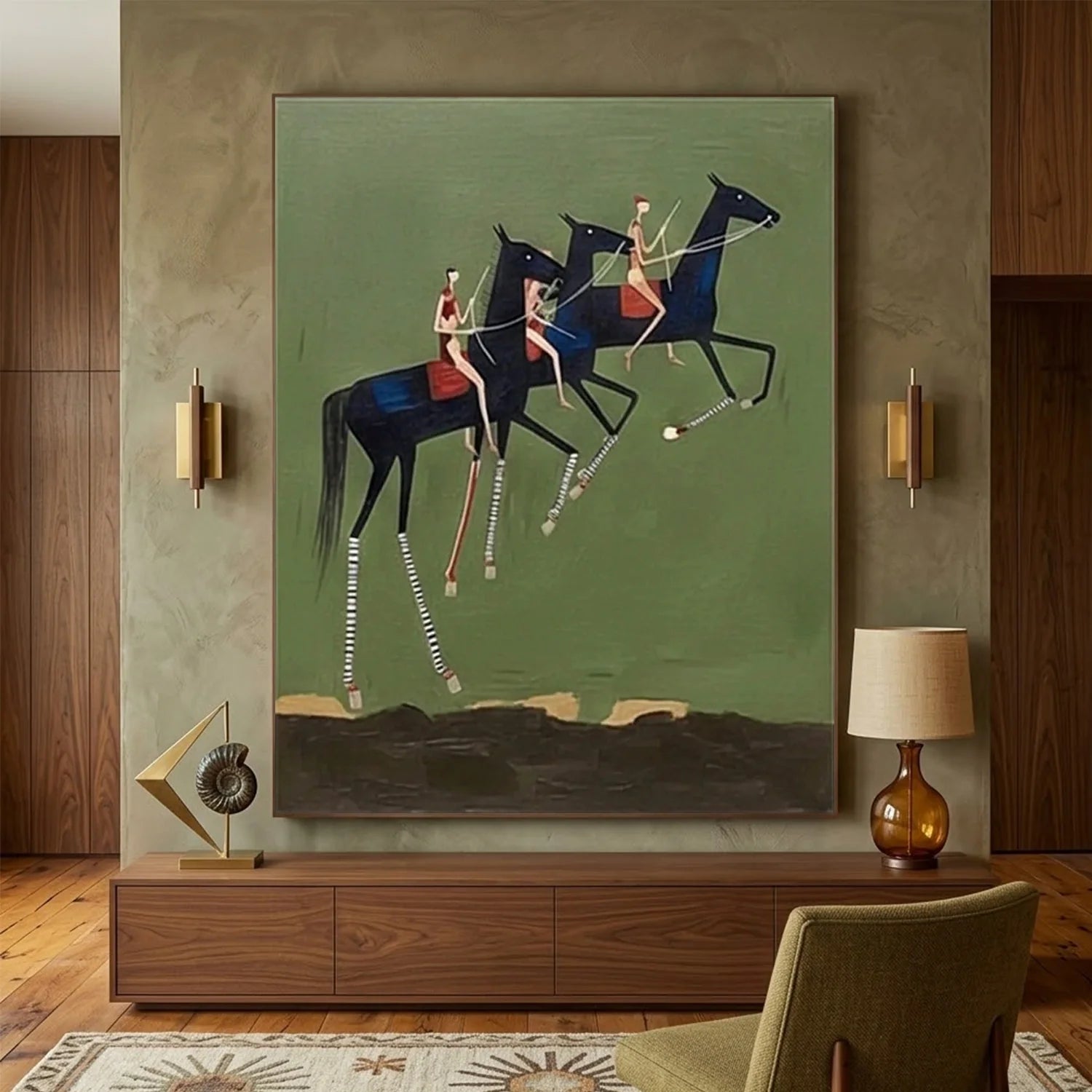 Vintage Americana Art #VA076