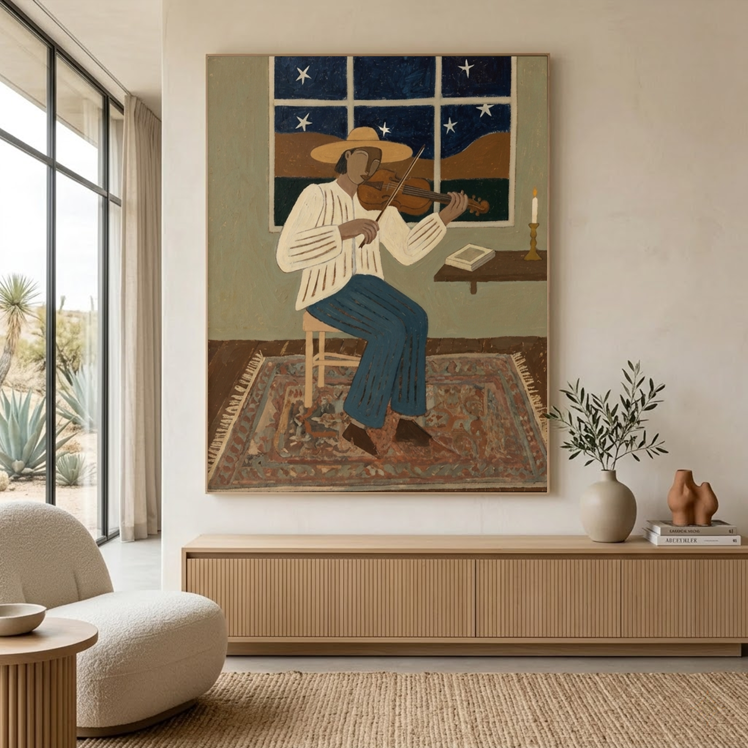 Vintage Americana Art #VA058