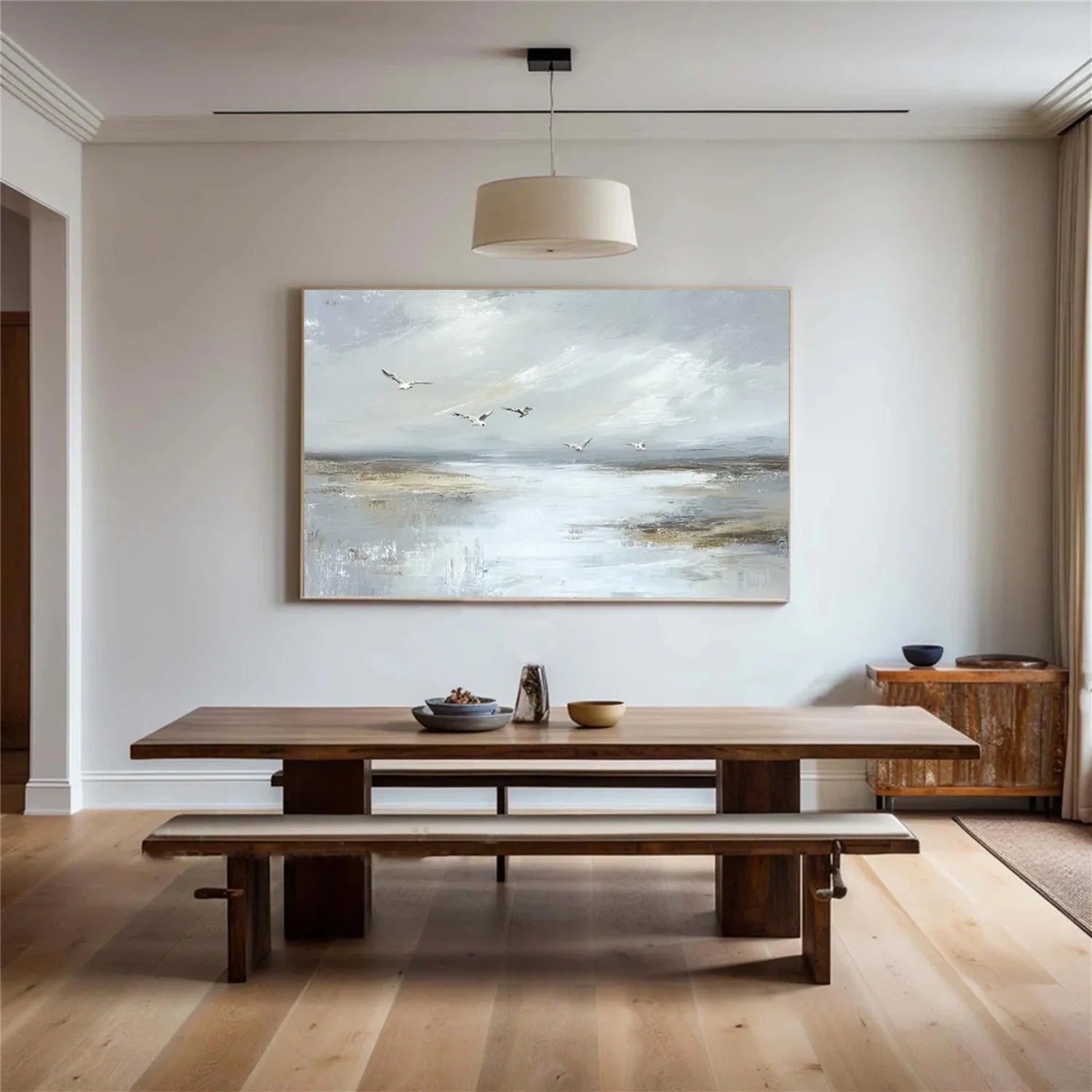 Sea & Sky Abstract Wall Art #MS259