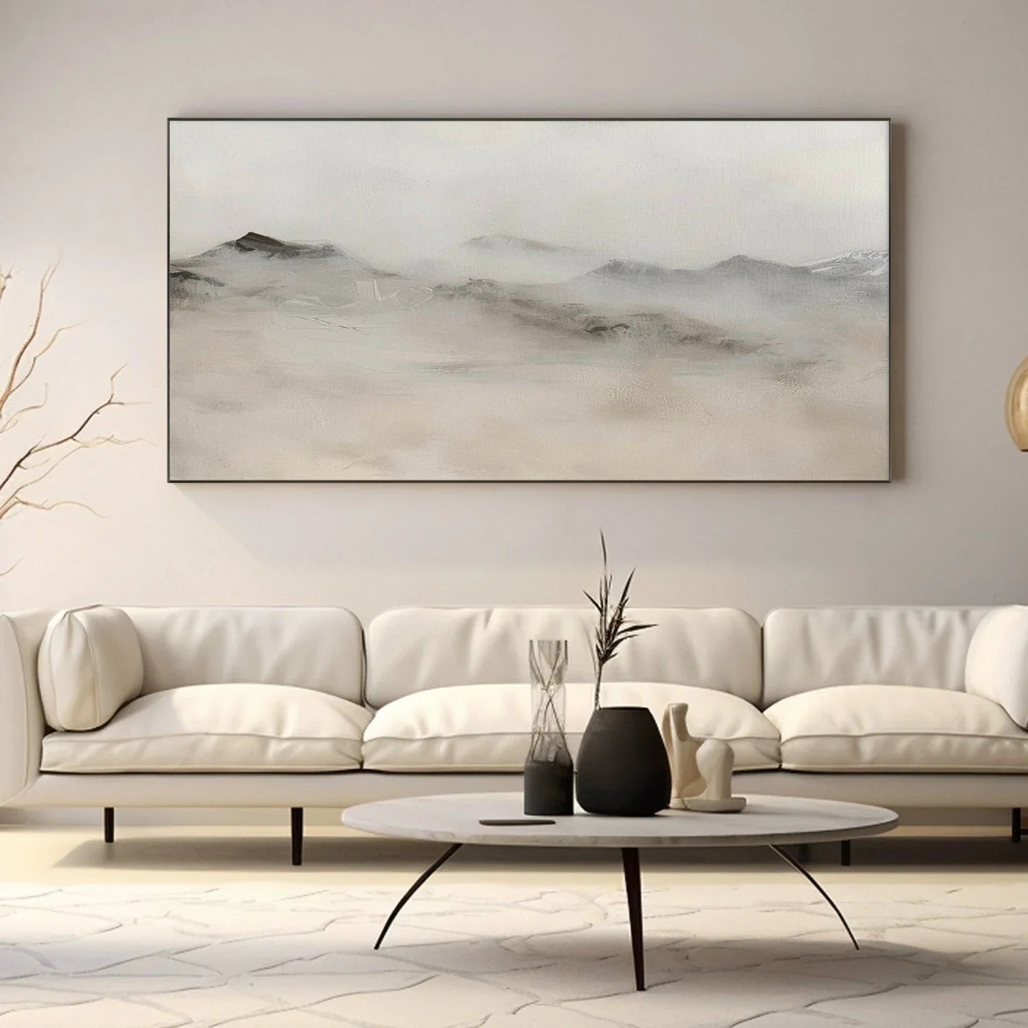 Minimalist Mountain Canvas Art #MM389