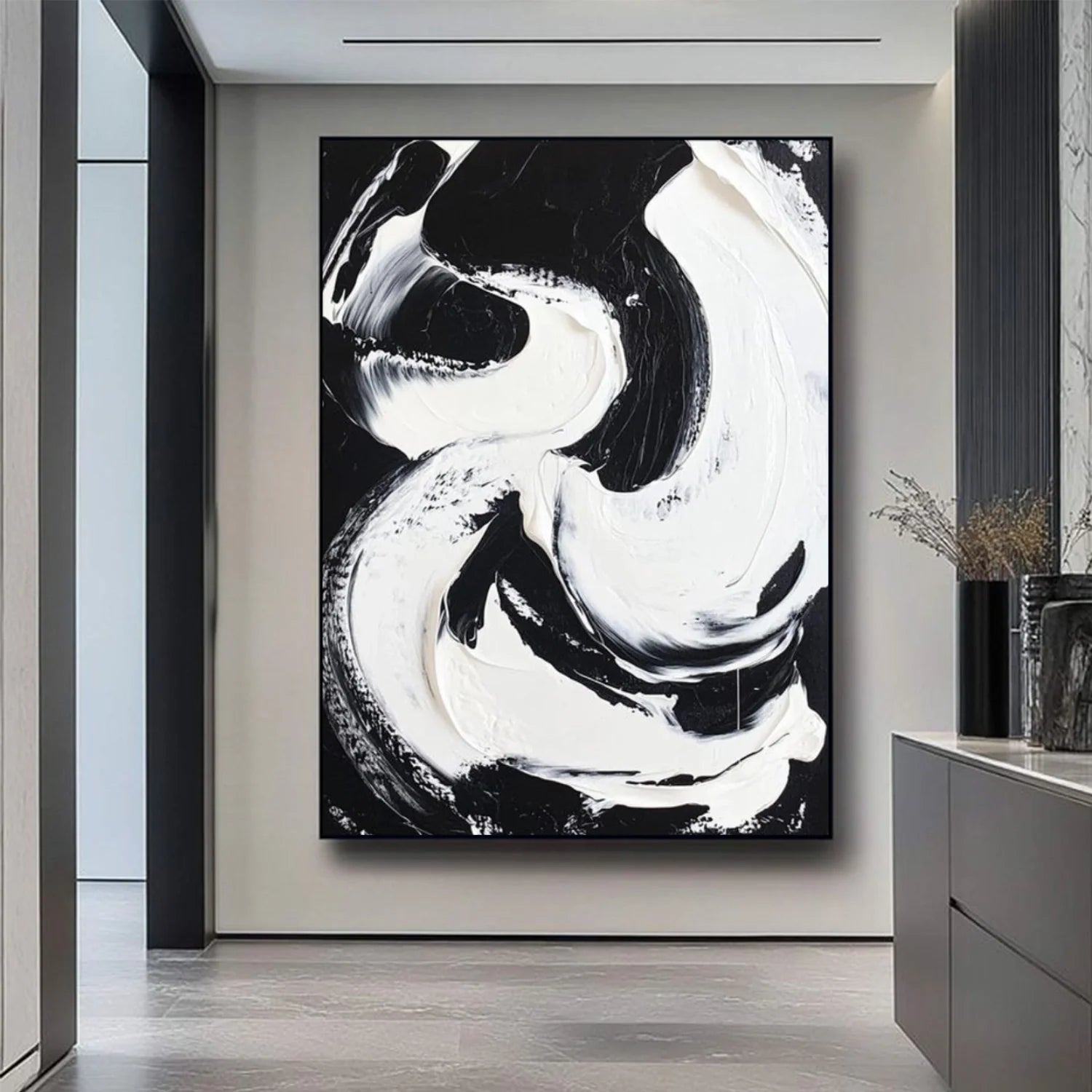 Minimalist Textured Canvas Art #MM358