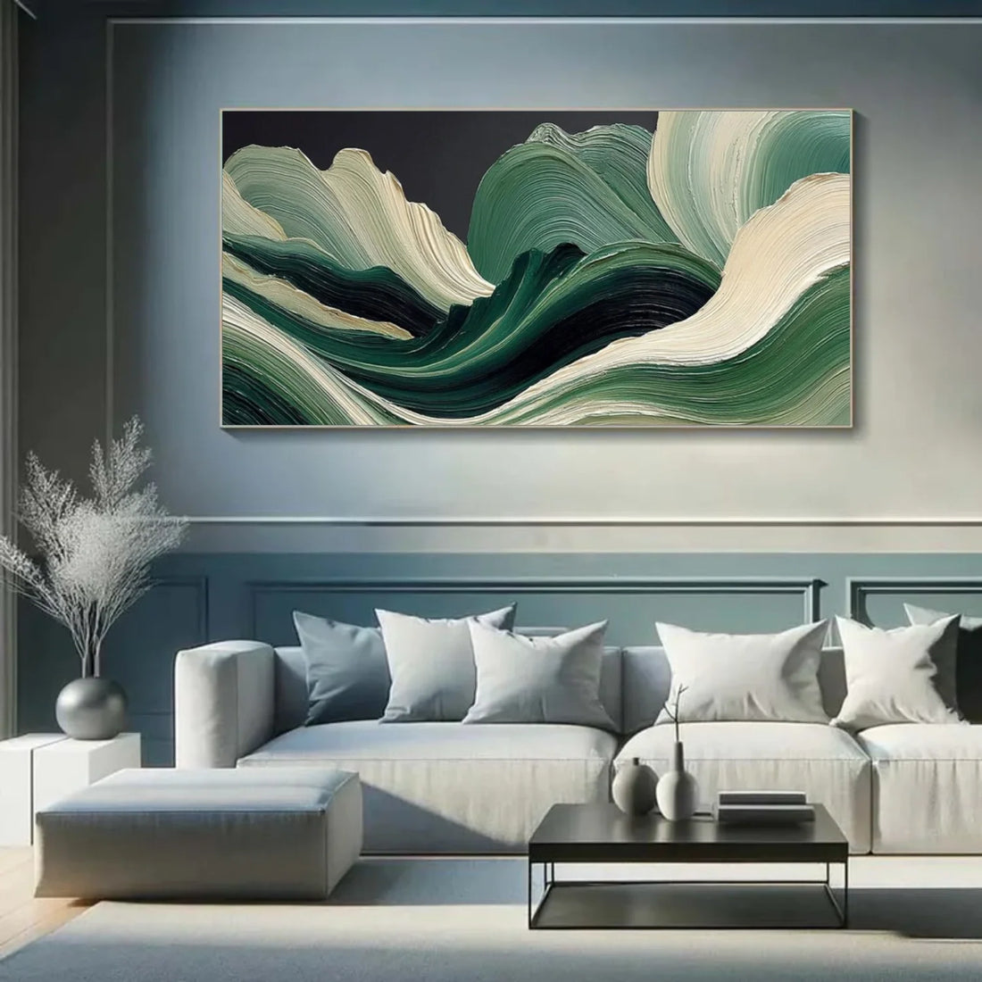 Sea & Sky Abstract Wall Art #MS194