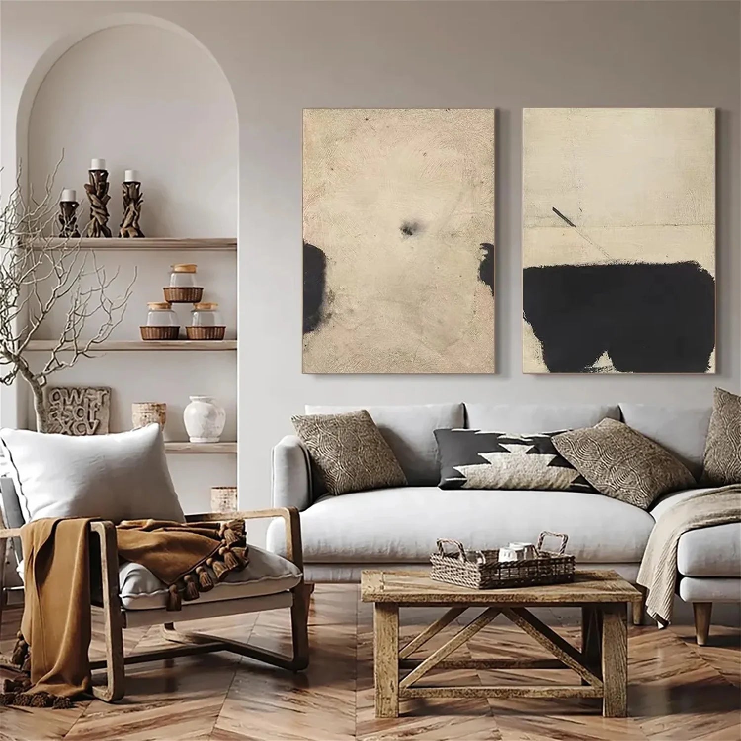 WABI SABI TRANQUILITY Set of 2 #WS528