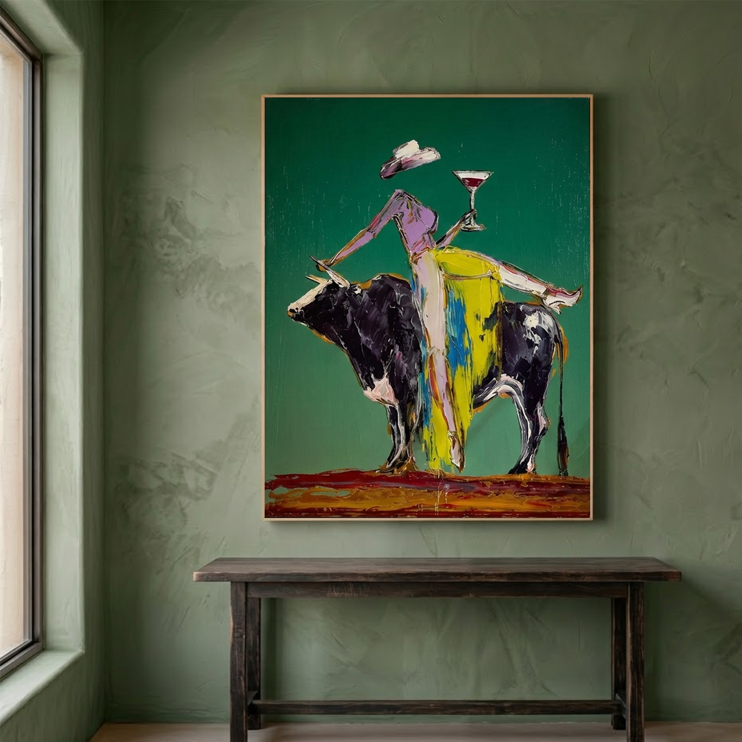 Vintage Americana Art #VA057