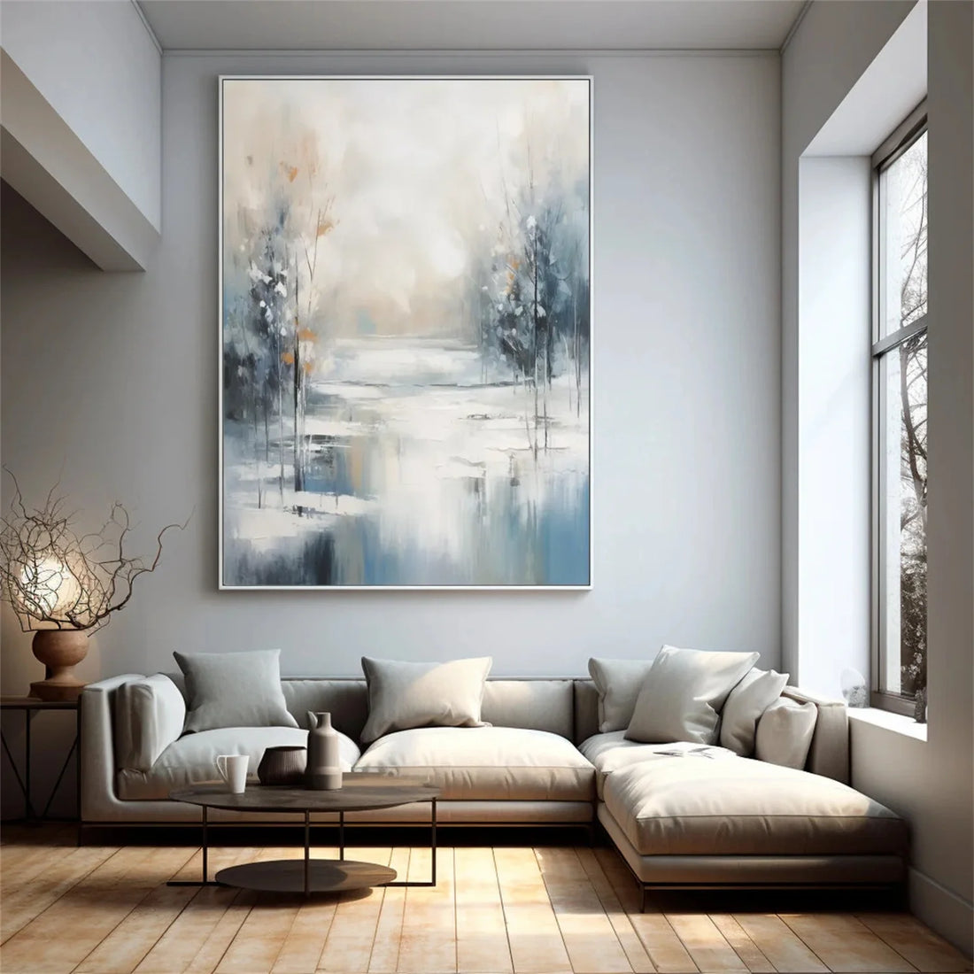 Flower & Tree Abstract Wall Art #ML161