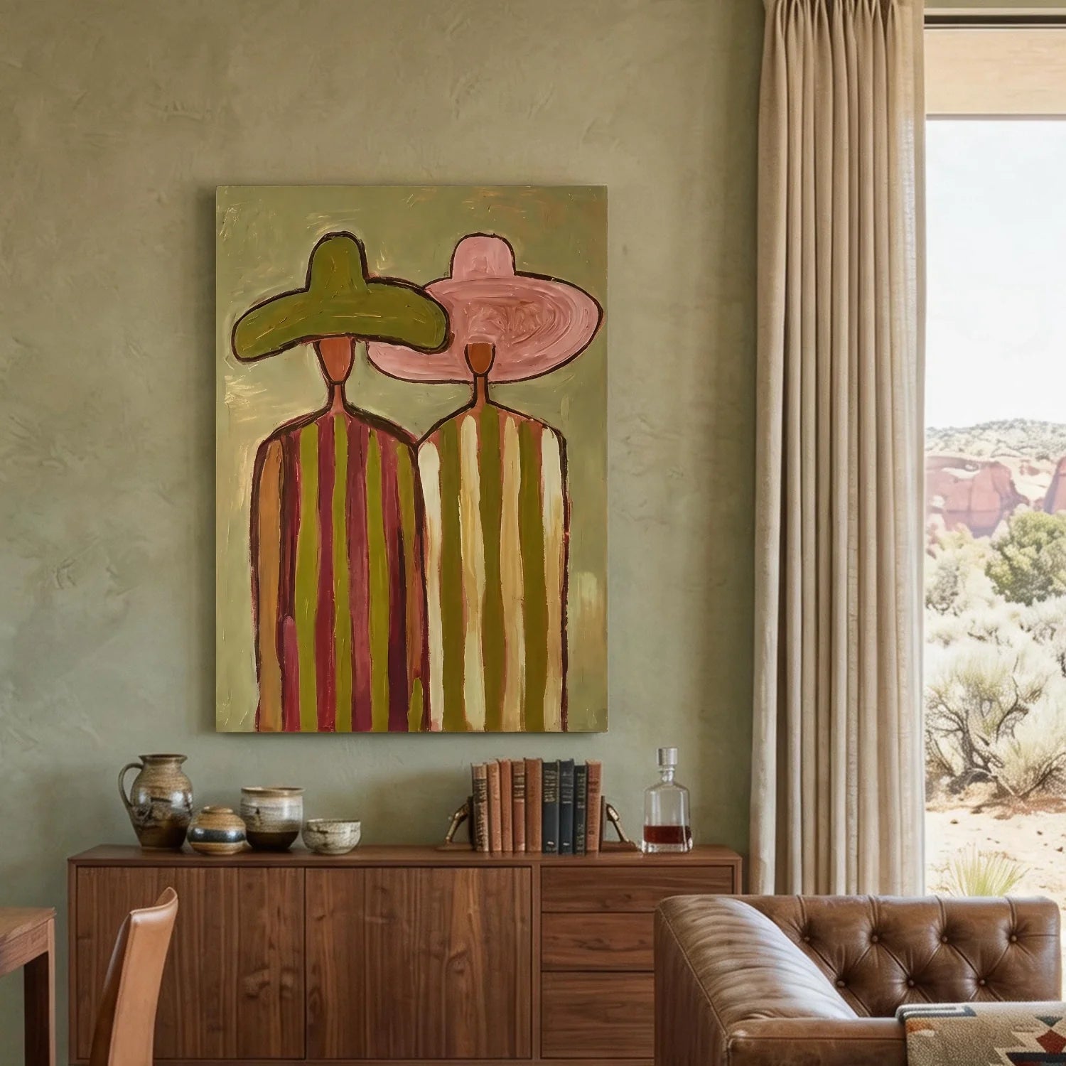 Vintage Americana Art #VA041