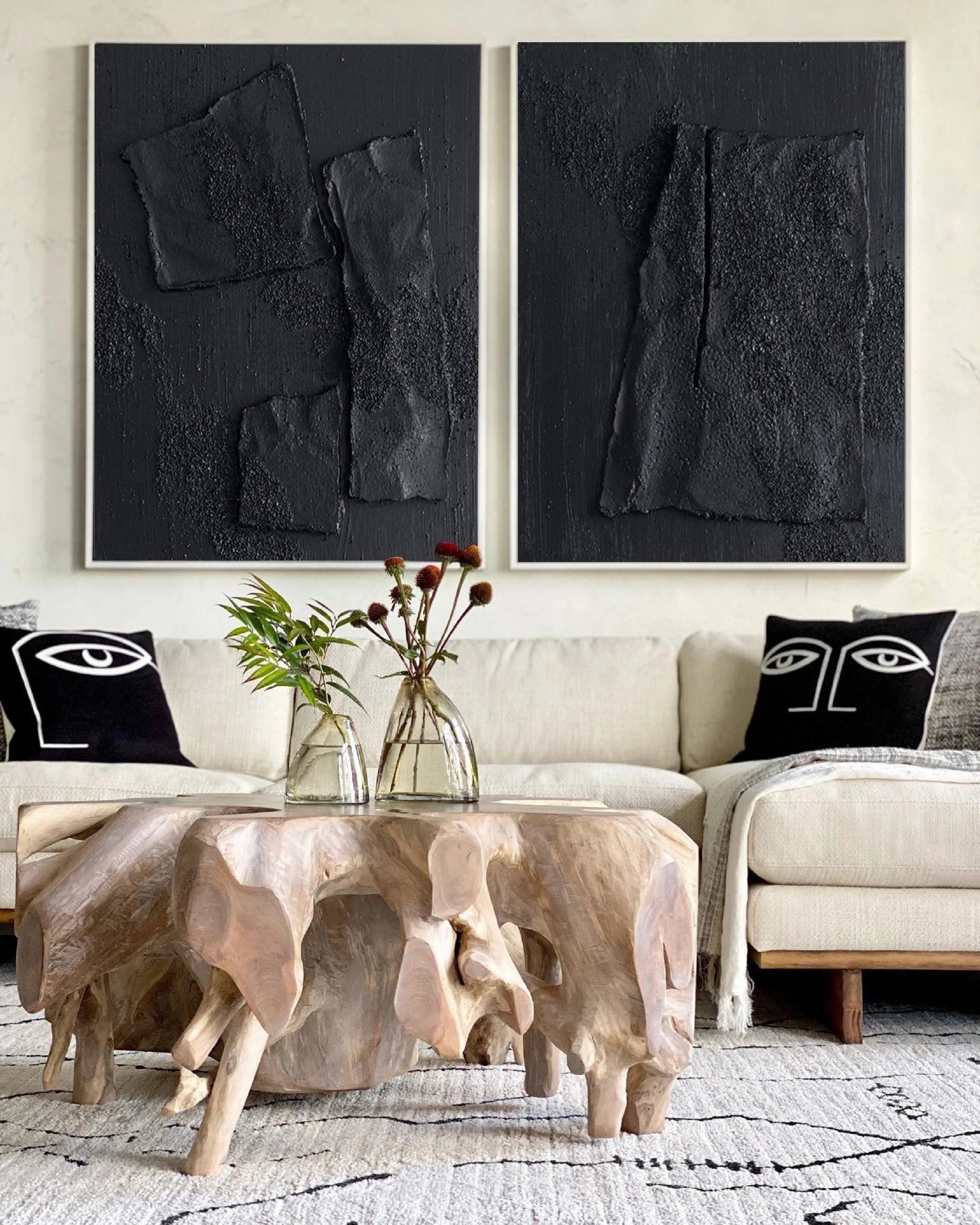 Minimalist Zen Set of 2 #MZ026