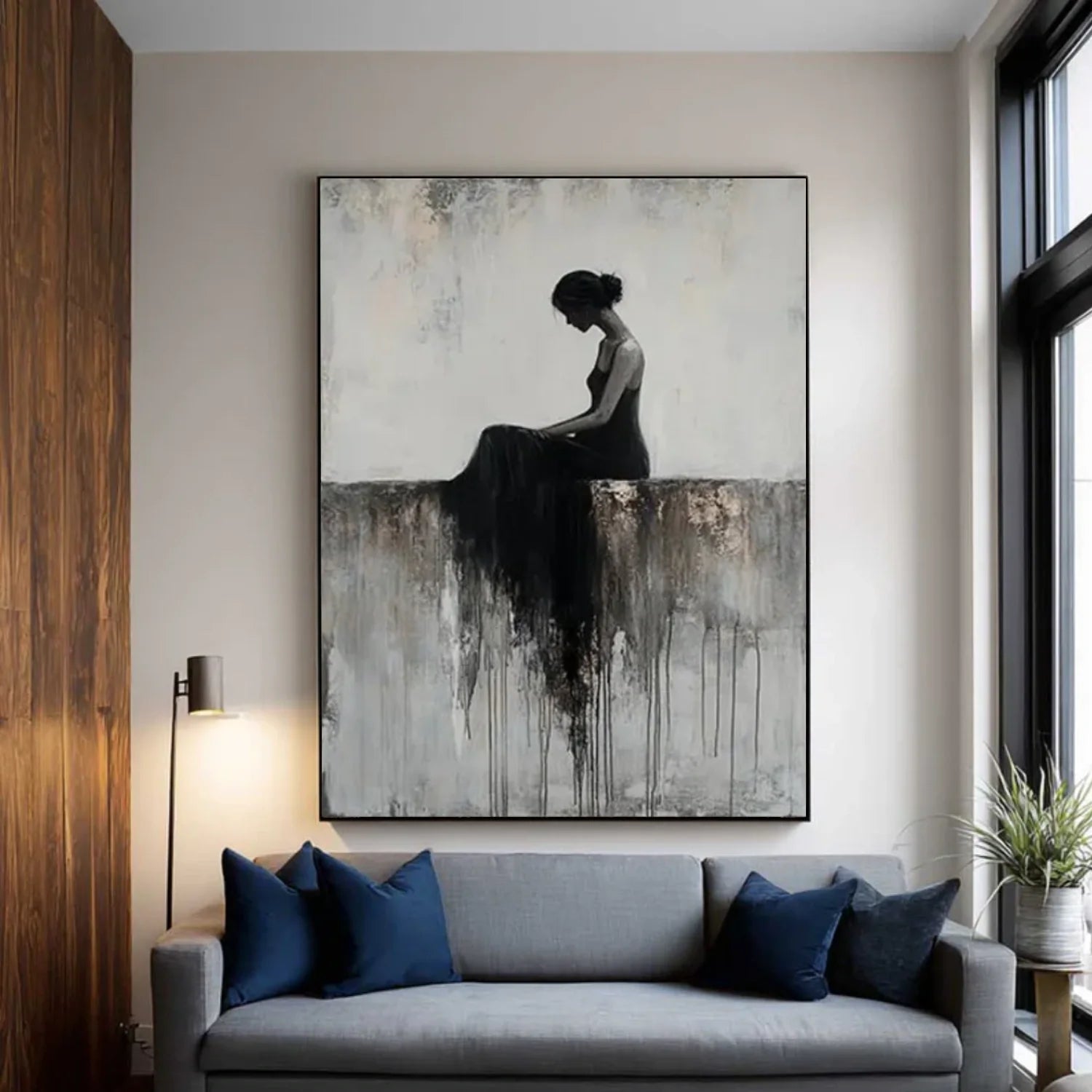 Abstract Portrait Wall Art #AP114