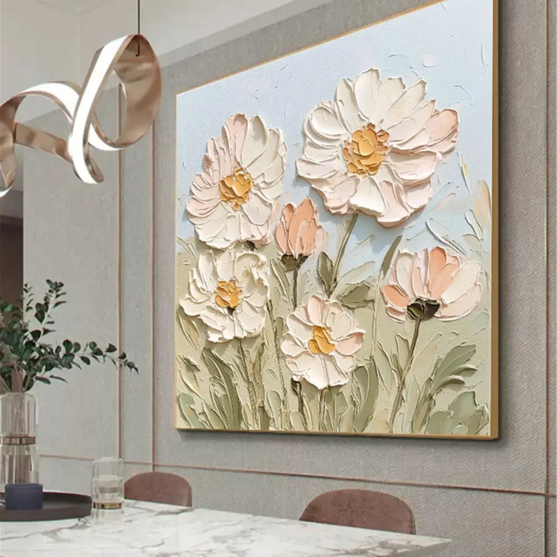 Flower & Tree Abstract Wall Art #ML092