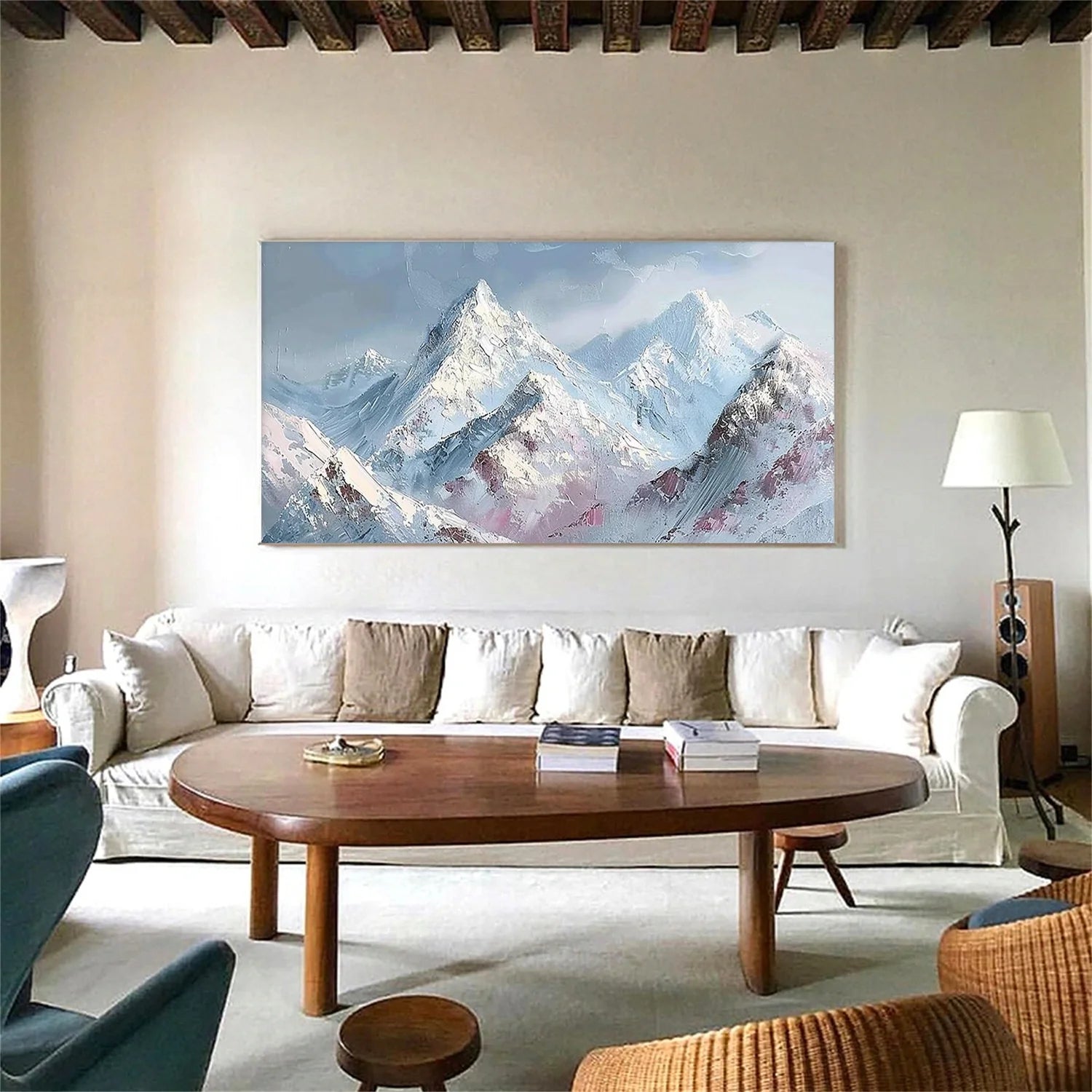 Minimalist Mountain Canvas Art #MM297