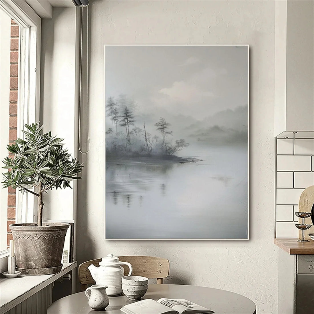 Flower & Tree Abstract Wall Art #ML178