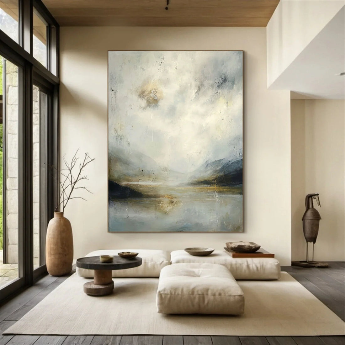 Sea & Sky Abstract Wall Art #MS282