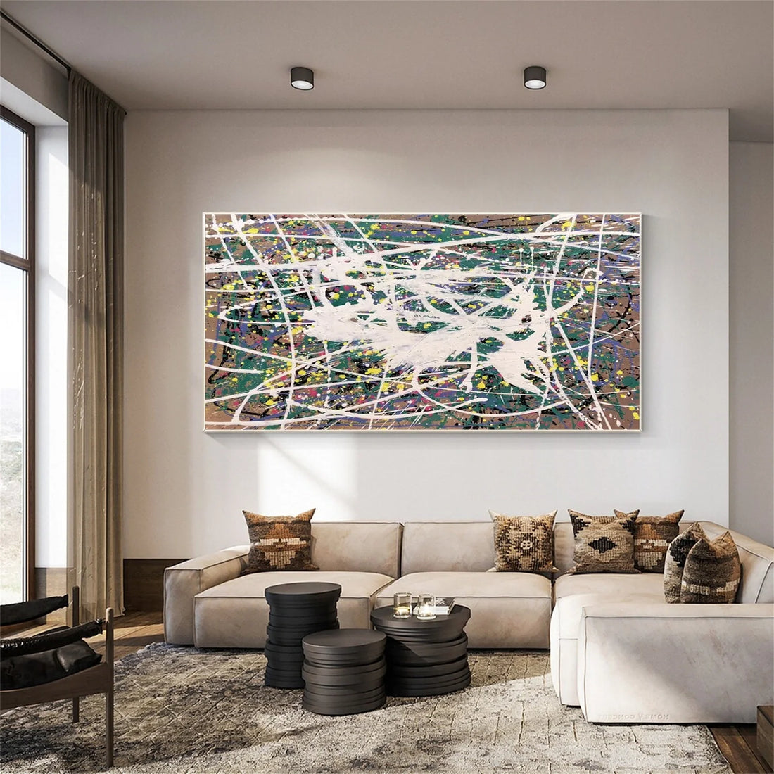 Pollock Art #JA007
