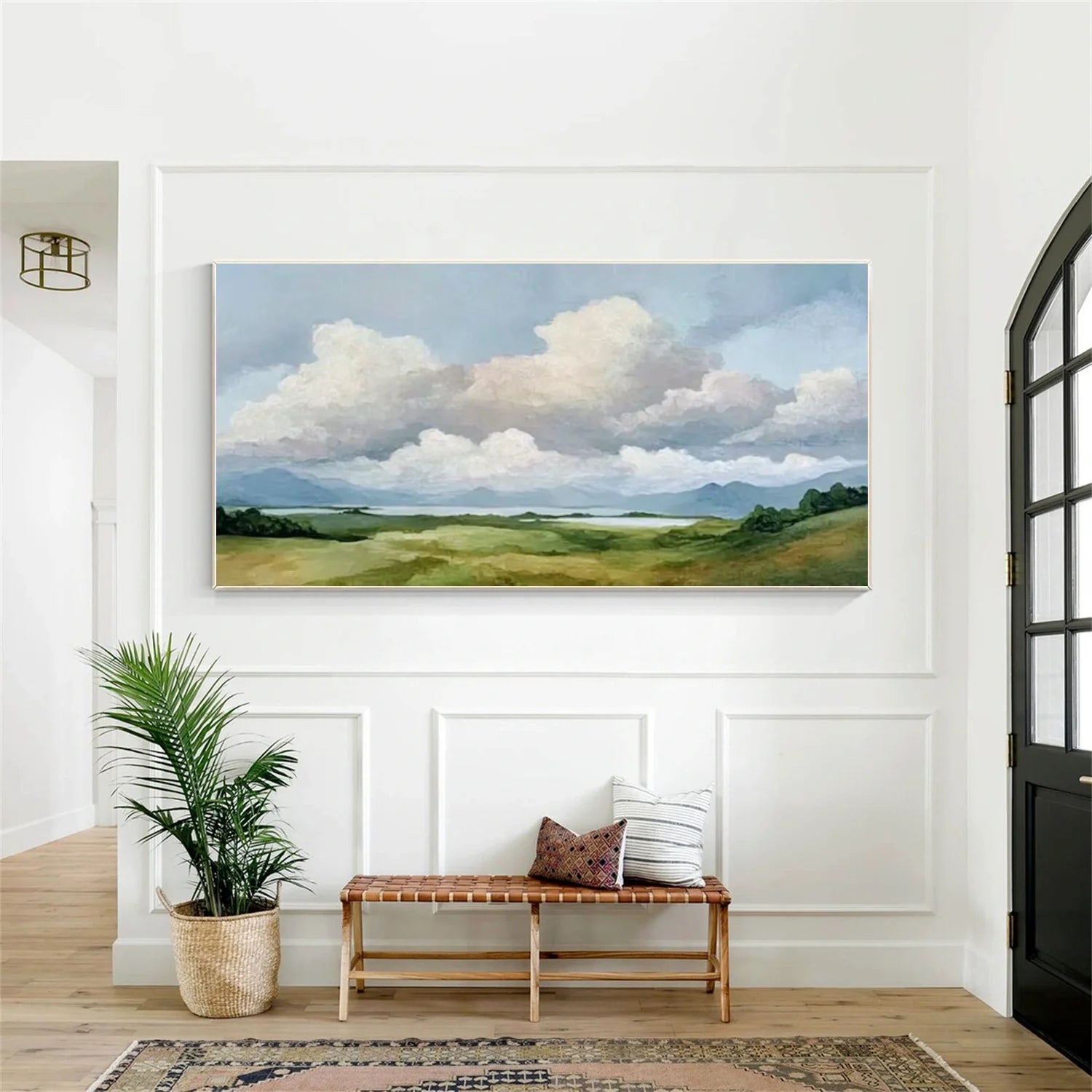 Sea & Sky Abstract Wall Art #MS196