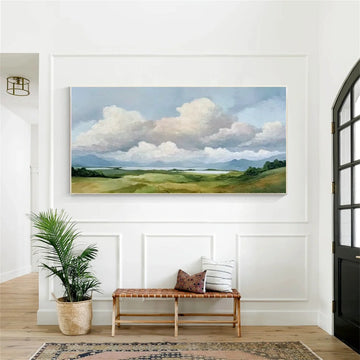 Sea & Sky Abstract Wall Art #MS196