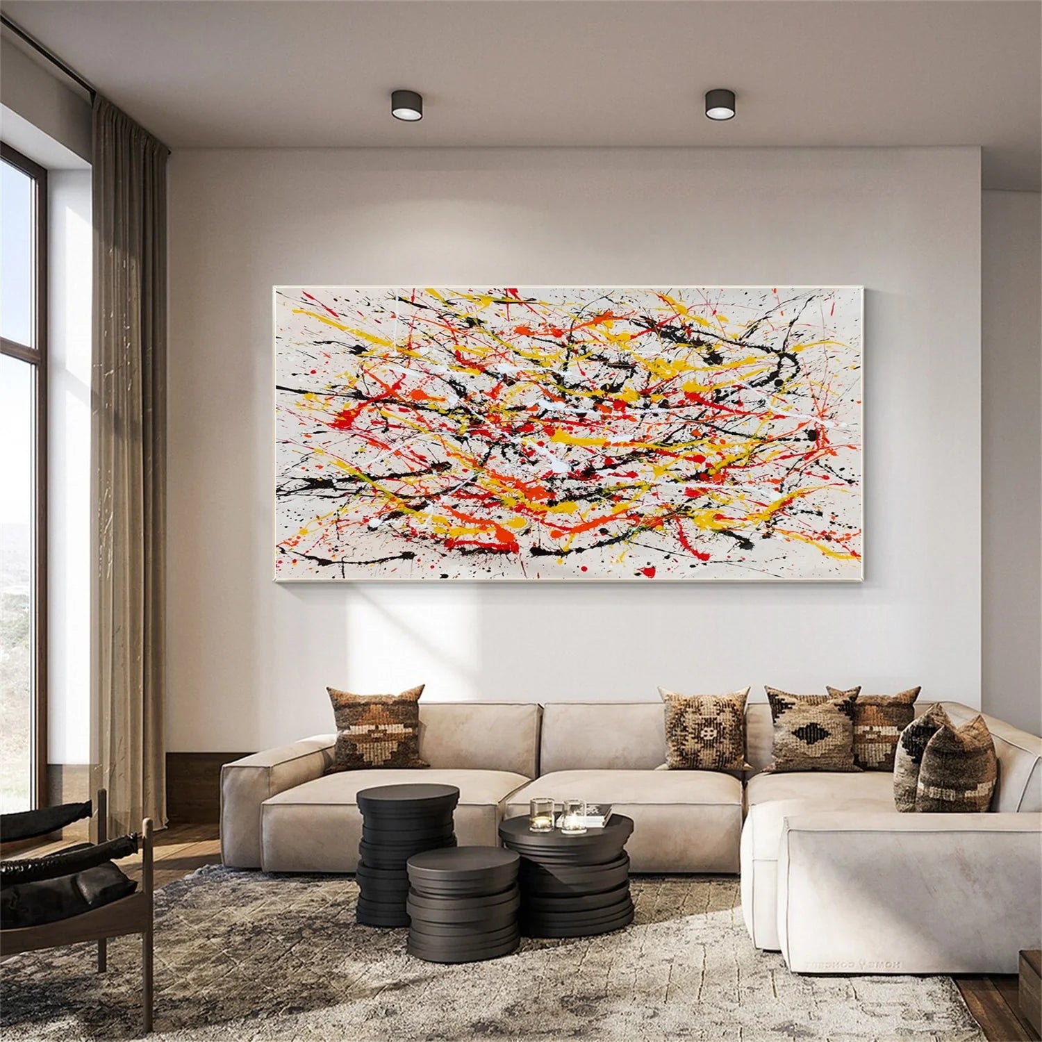 Pollock Art #JA005