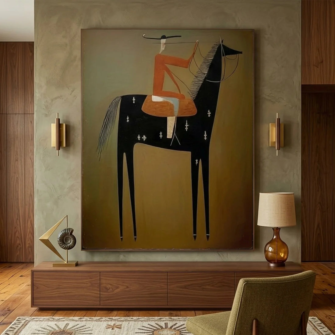 Vintage Americana Art #VA033