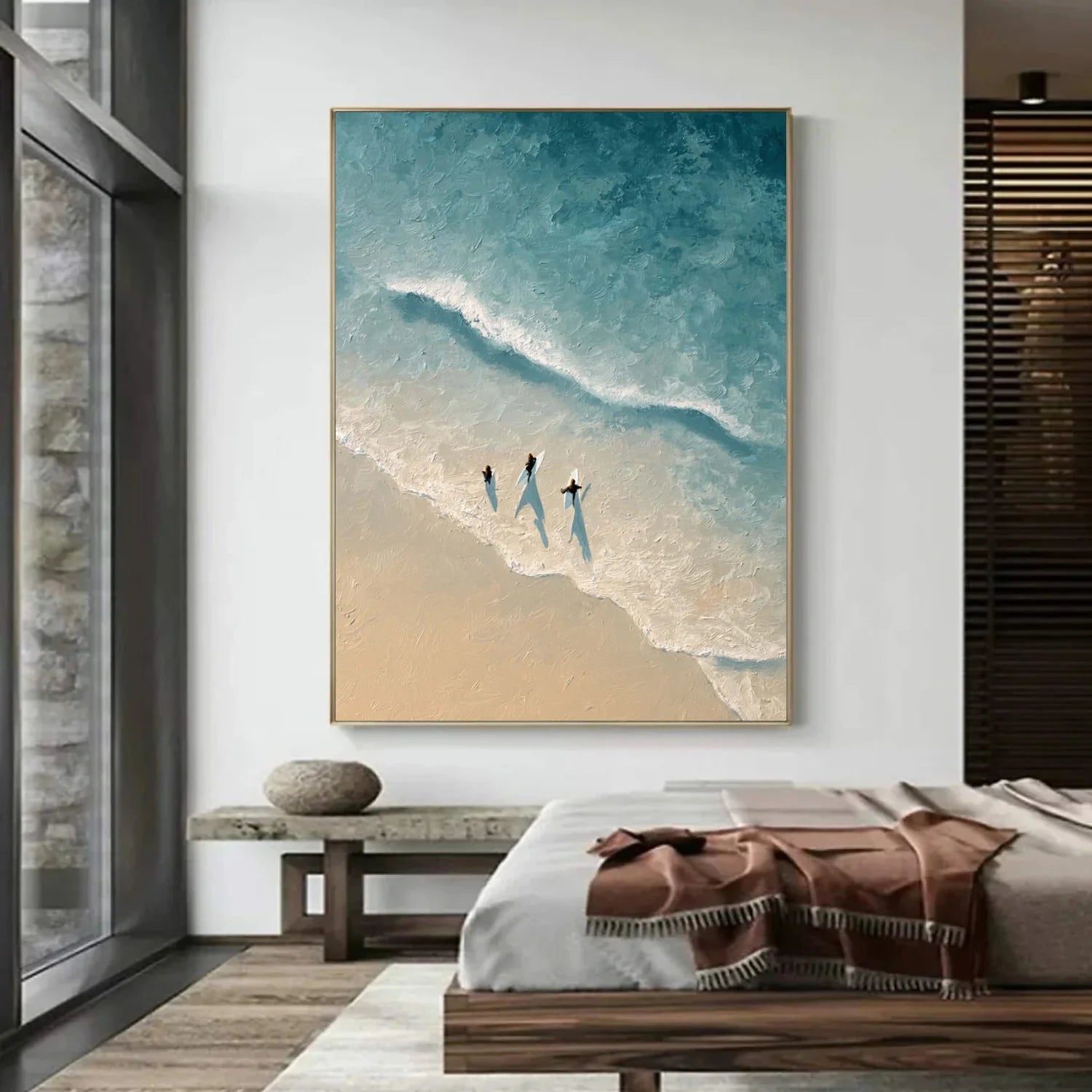 Sea & Sky Abstract Wall Art #MS284