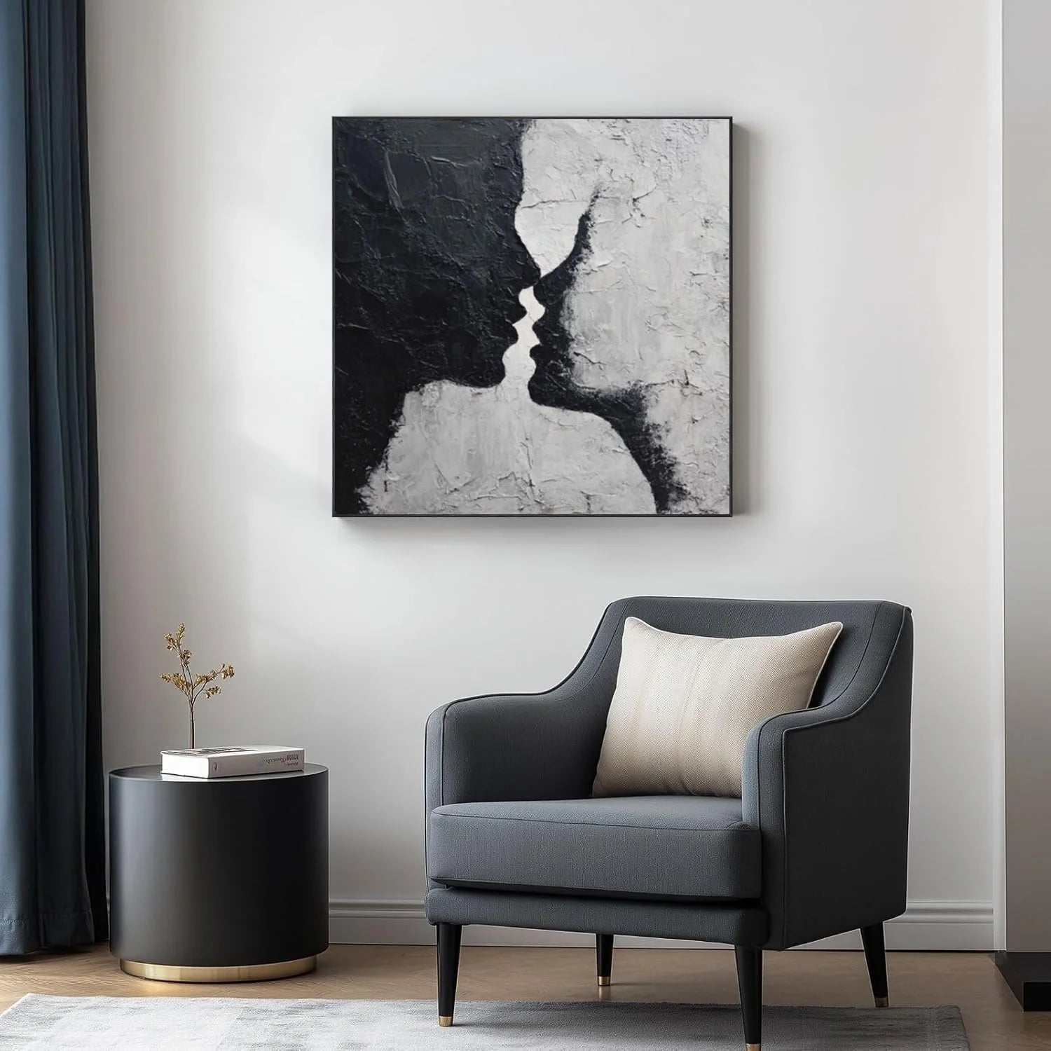 Abstract Portrait Wall Art #AP103
