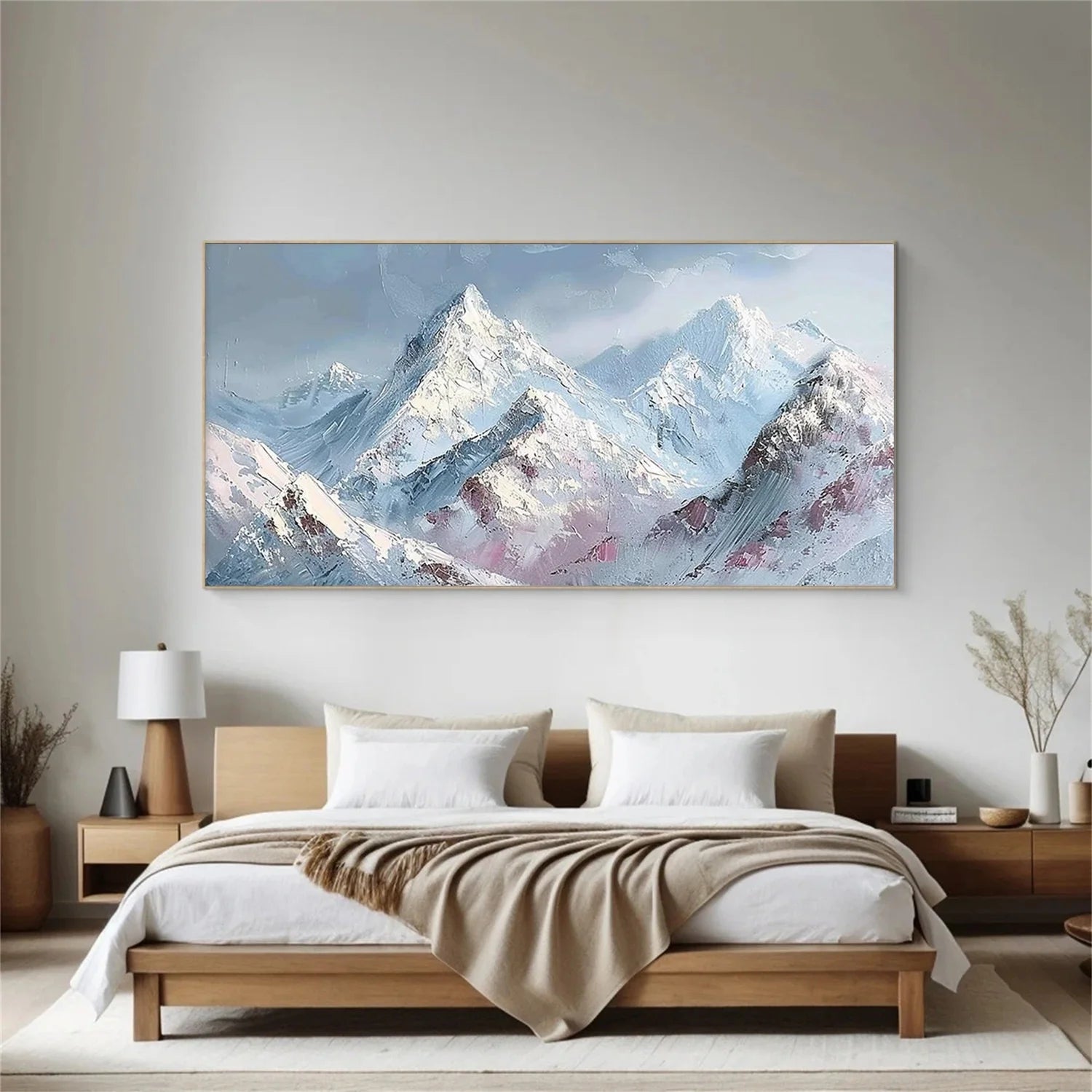 Minimalist Mountain Canvas Art #MM297