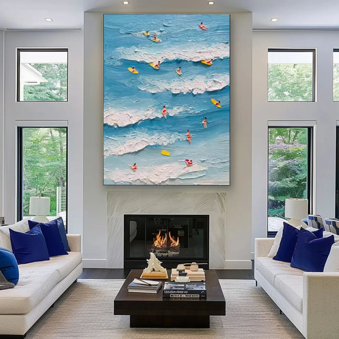 Surfing Sport Wall Art #SA085