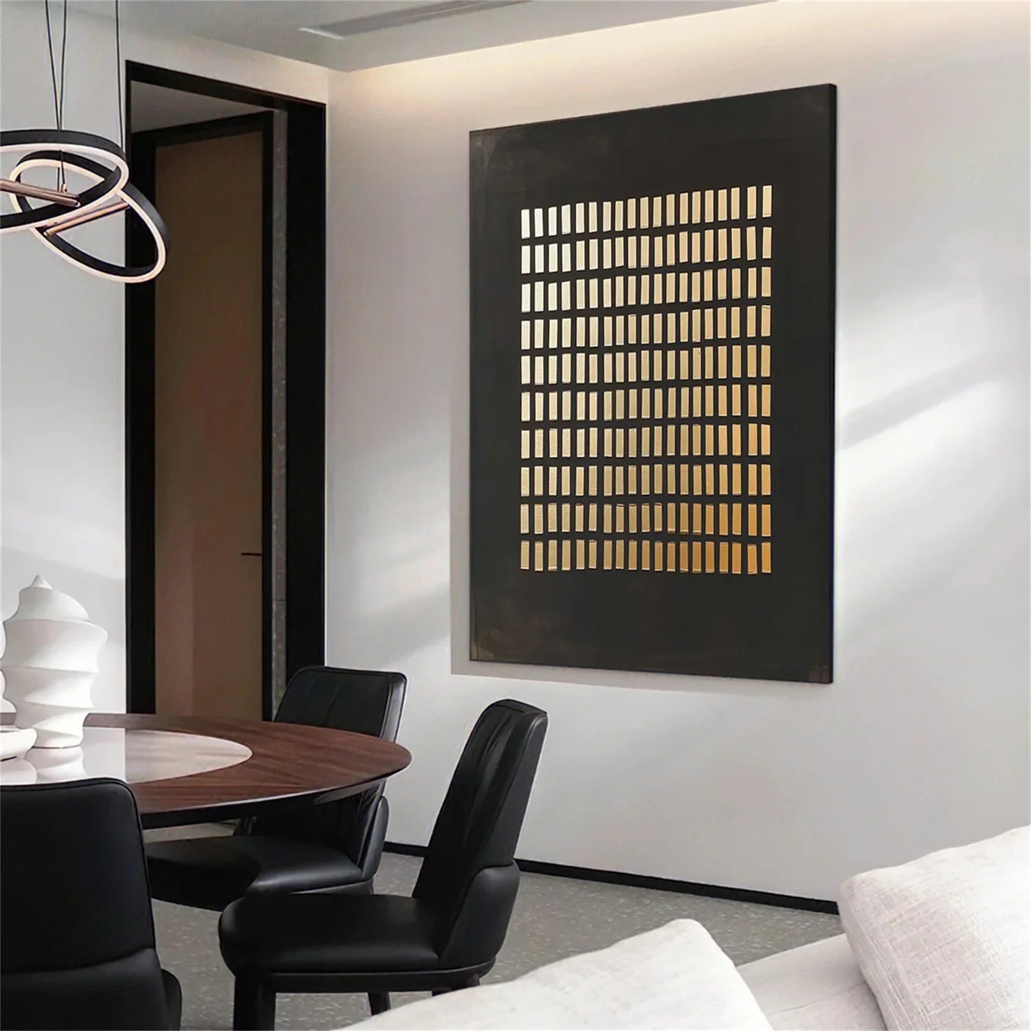 Wabi Sabi Textured Canvas Art #WS597