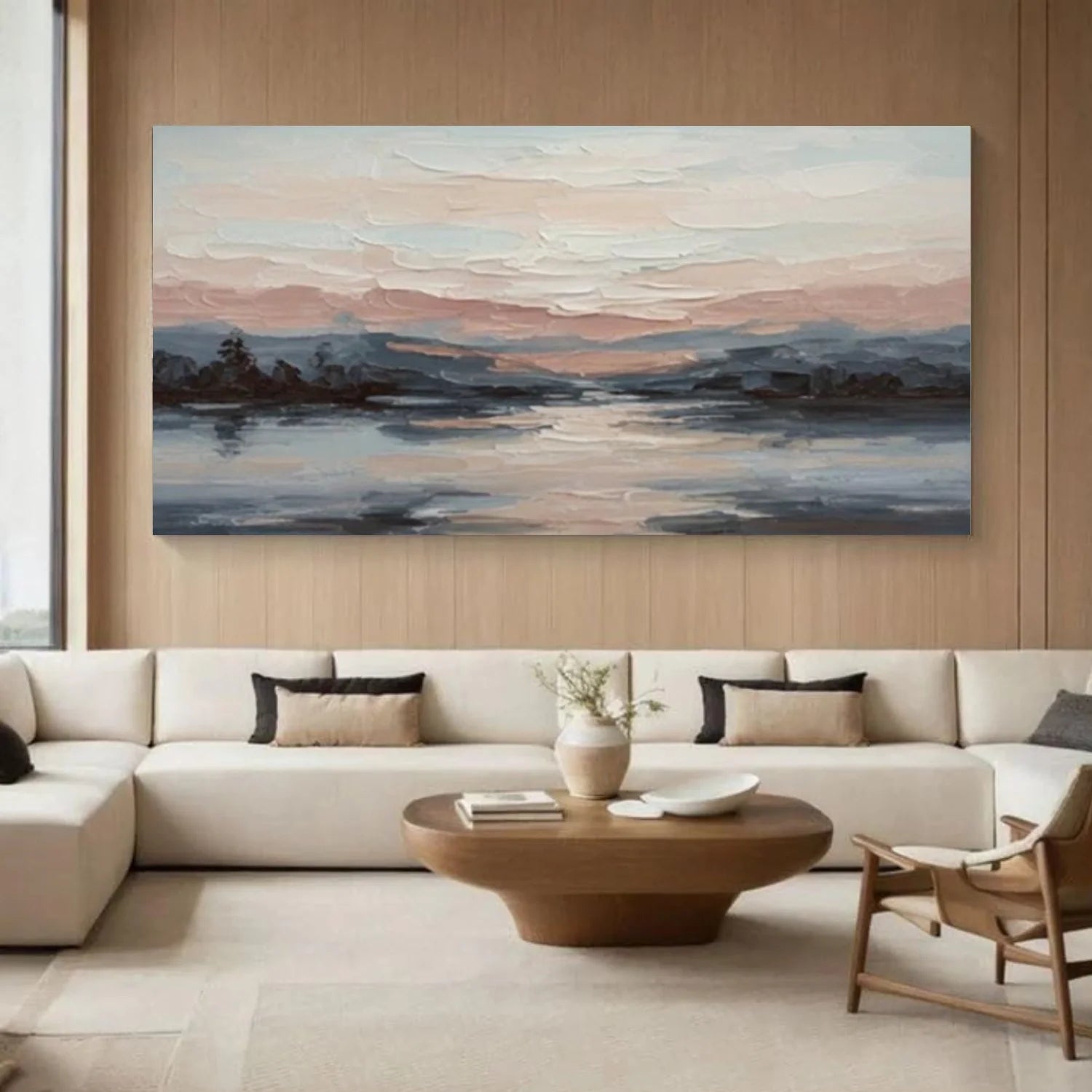Sea & Sky Abstract Wall Art #MS261