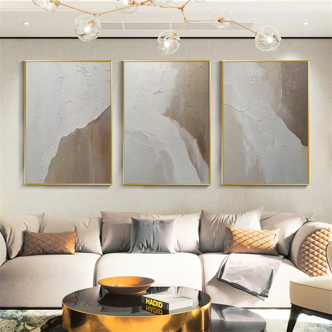Abstract Canvas Art Set of 3 #WS805
